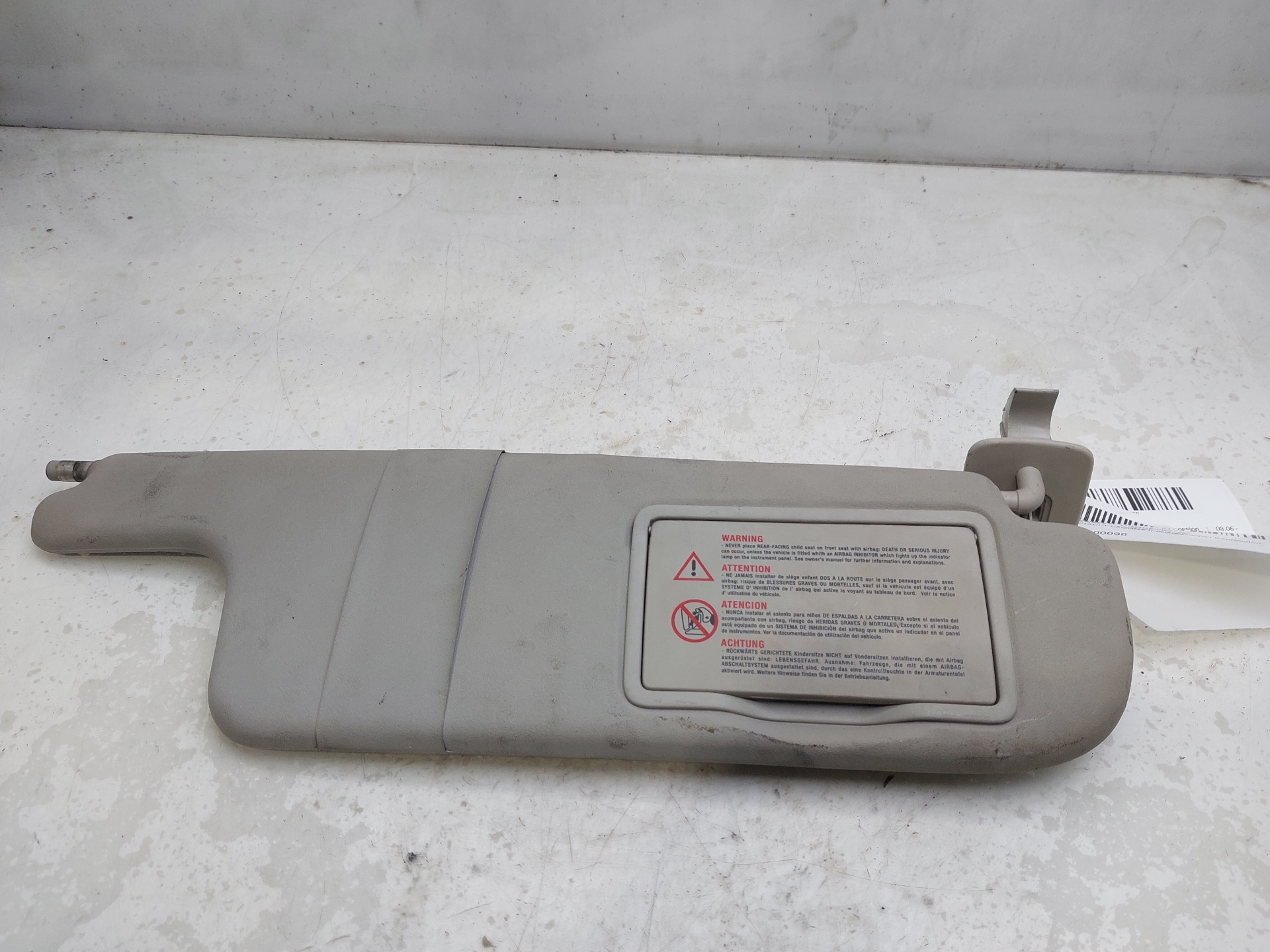 RENAULT Laguna 2 generation (2001-2007) Right Side Sun Visor 820000096 24401089