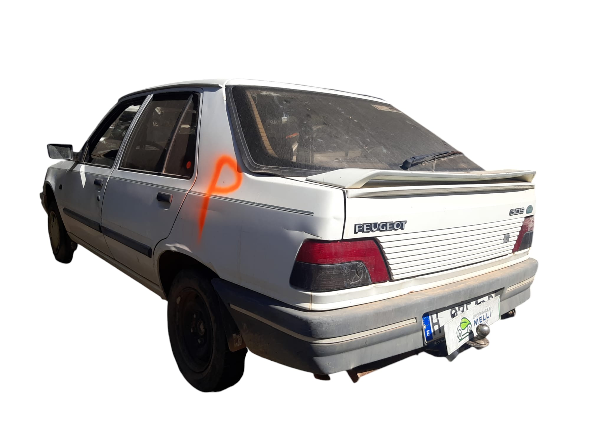 PEUGEOT 309 1 generation (1985-1993) Передній лівий амортизатор 5202N0 27592996