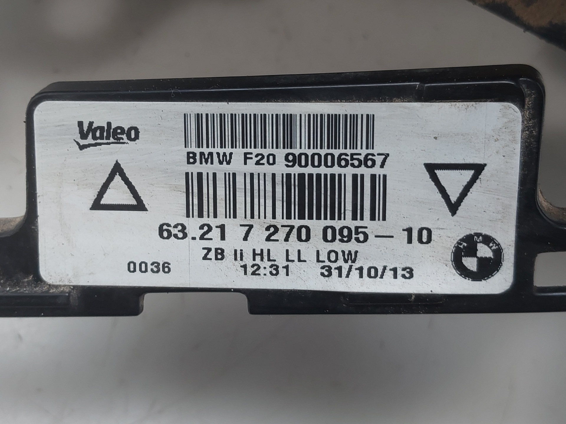 Piloto trasero izquierdo N47D16A 63217359017 de Bmw 1 (f20) 2015-2019 - pieza usada