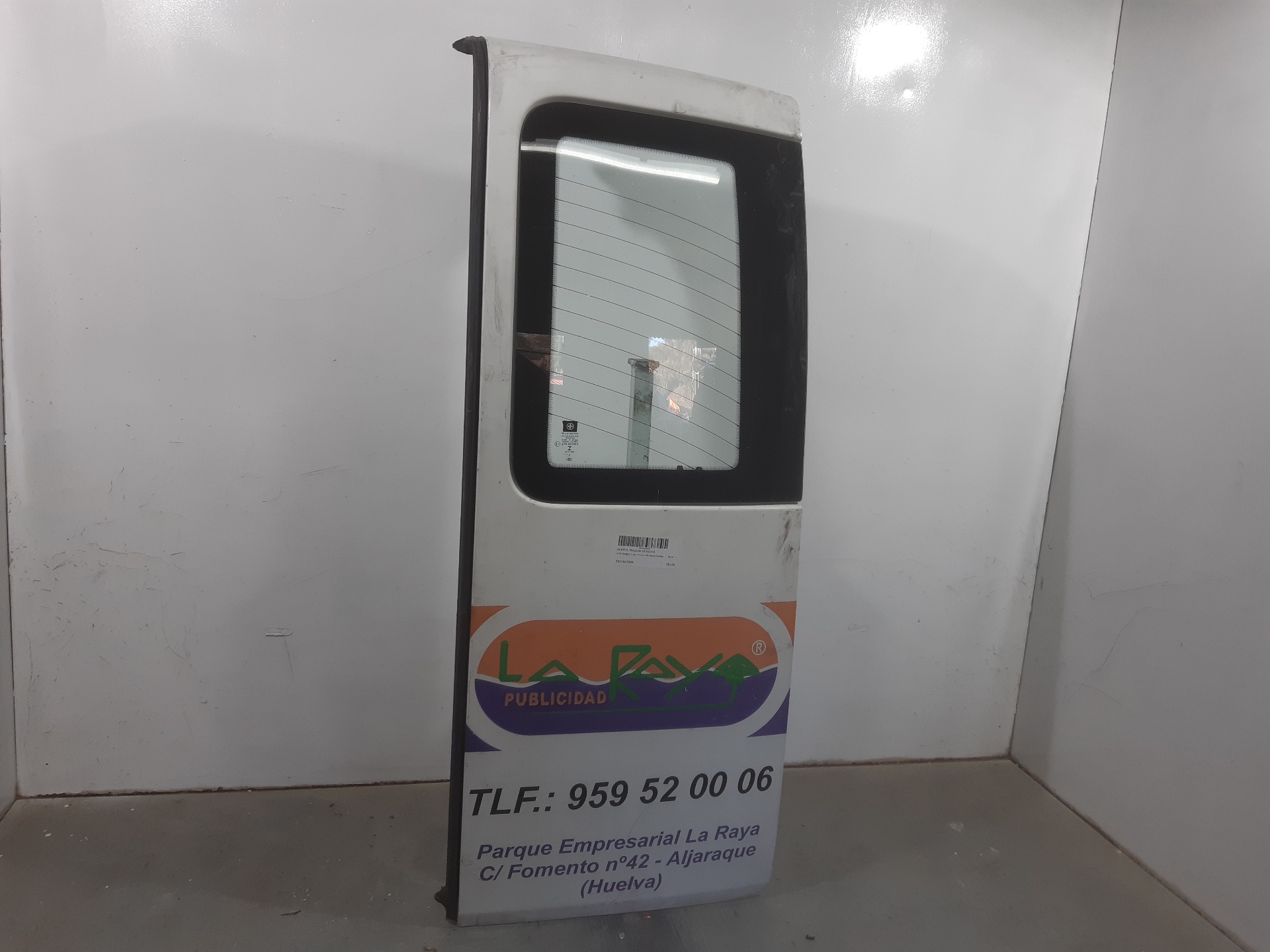 FIAT Doblo 1 generation (2001-2017) Galinės dešinės durys 0051847628 22019086