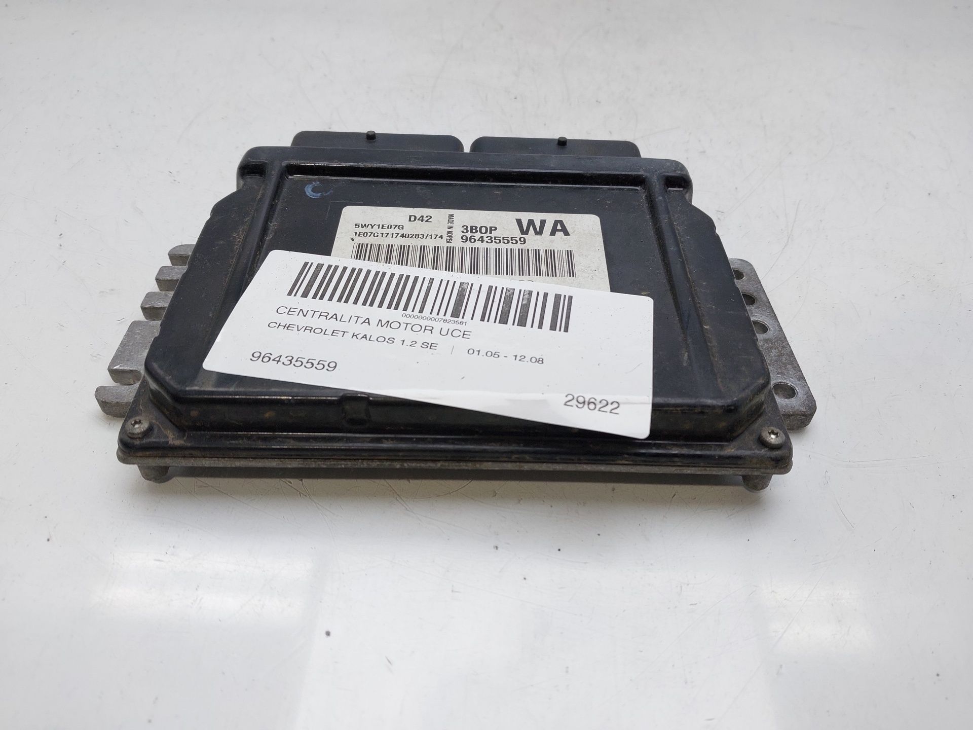 DAEWOO Kalos 1 generation (2002-2020) Motorstyrenhet ECU 96435559 21401209