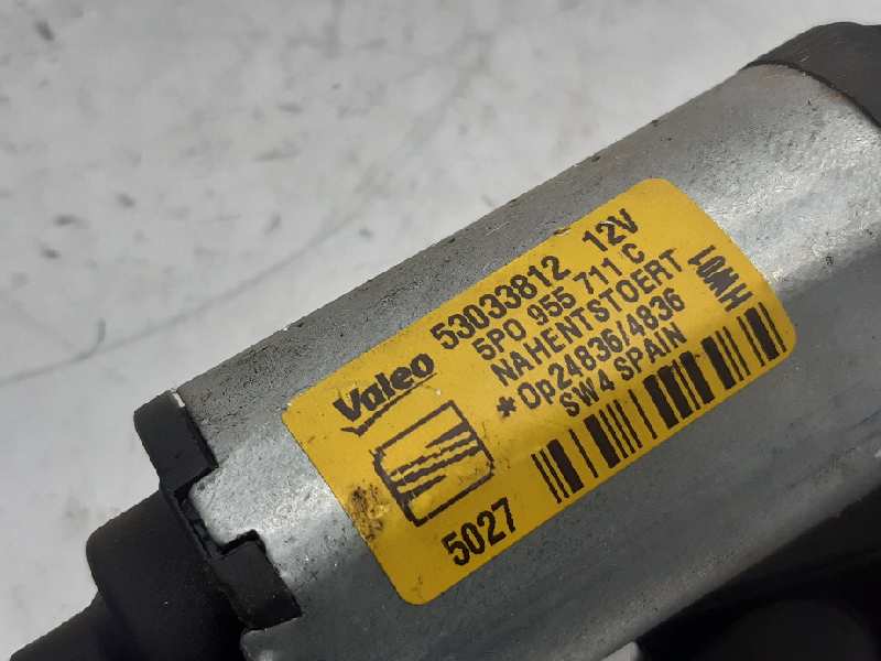 SEAT Leon 2 generation (2005-2012) Tailgate  Window Wiper Motor 5P0955711C 18568501