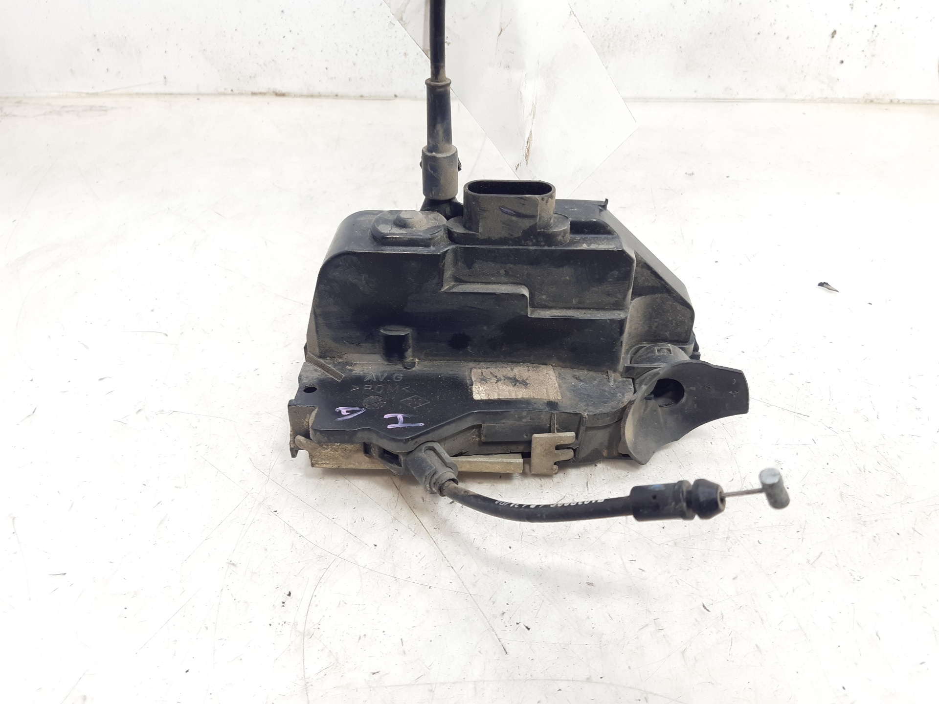 RENAULT Megane 2 generation (2002-2012) Front Left Door Lock 8200027776 22300580