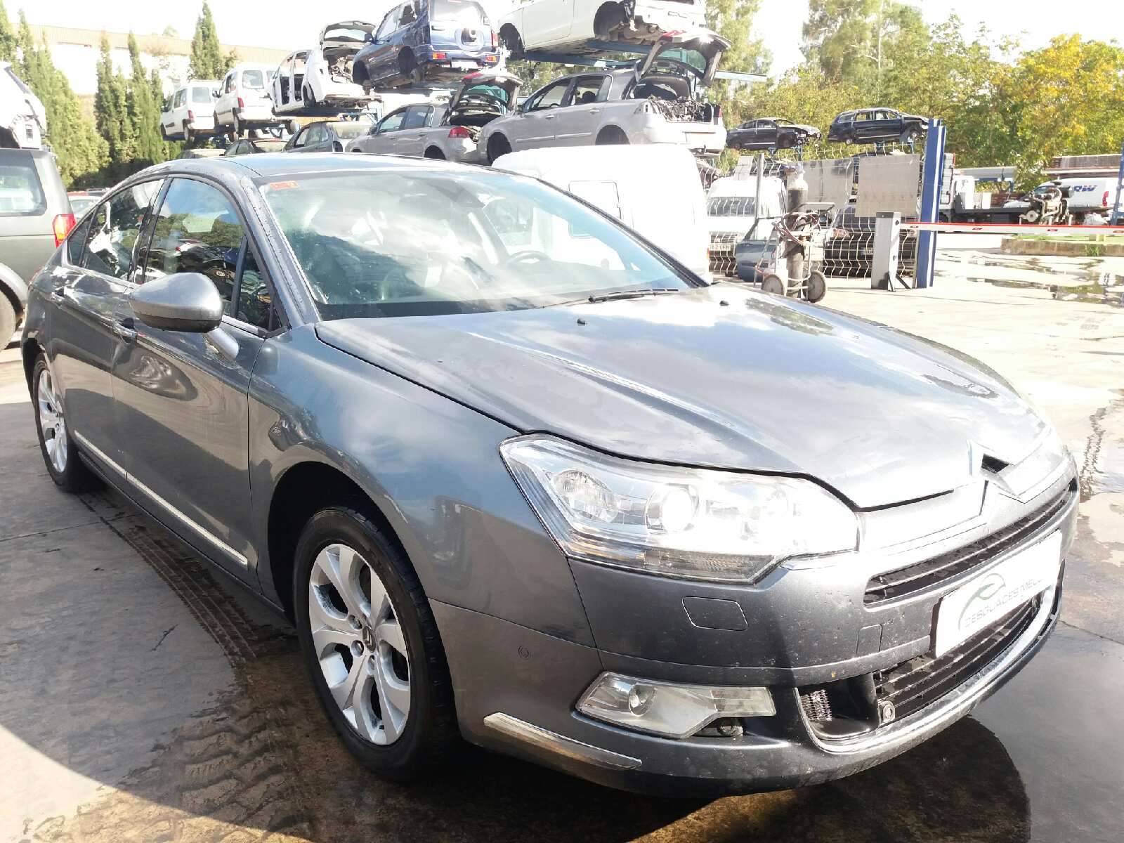 CITROËN C5 2 generation (2008-2017) Кронштейн ручки передней левой двери 9660525480 20192418