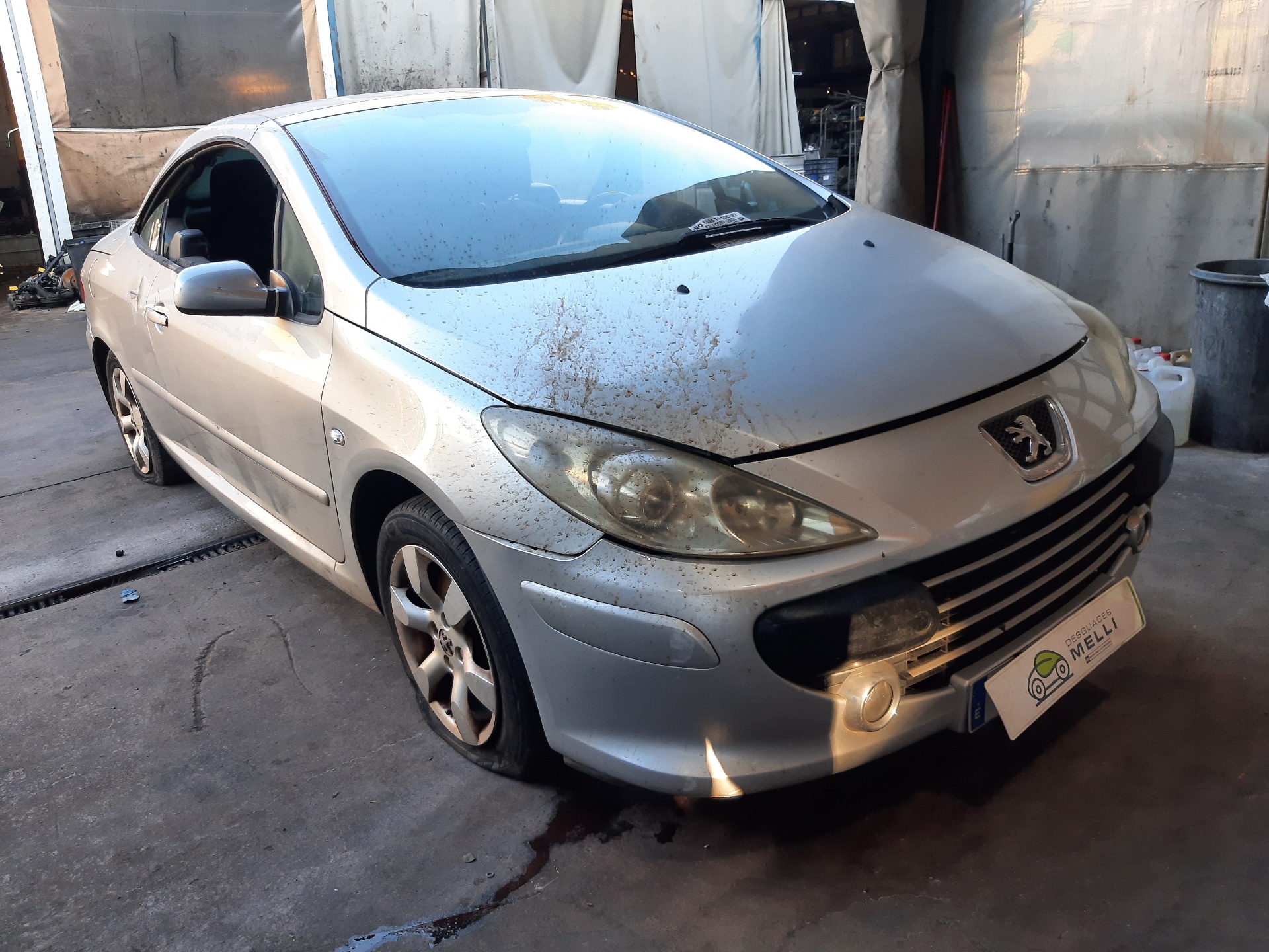 PEUGEOT 307 1 generation (2001-2008) Защита от солнца левая 8143HL 23075020