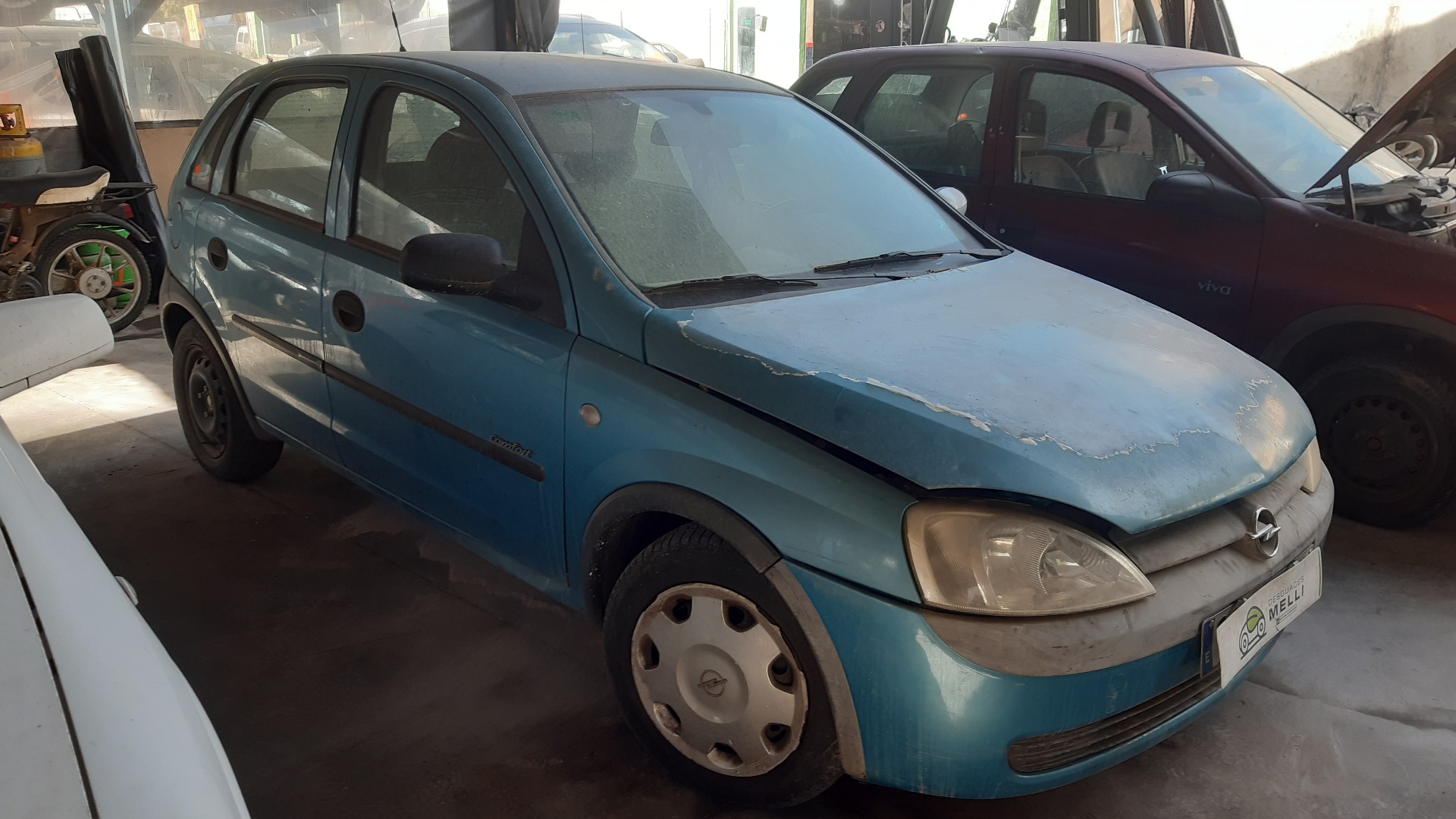 OPEL Corsa C (2000-2006) Drej kontakten 09185413 20393752