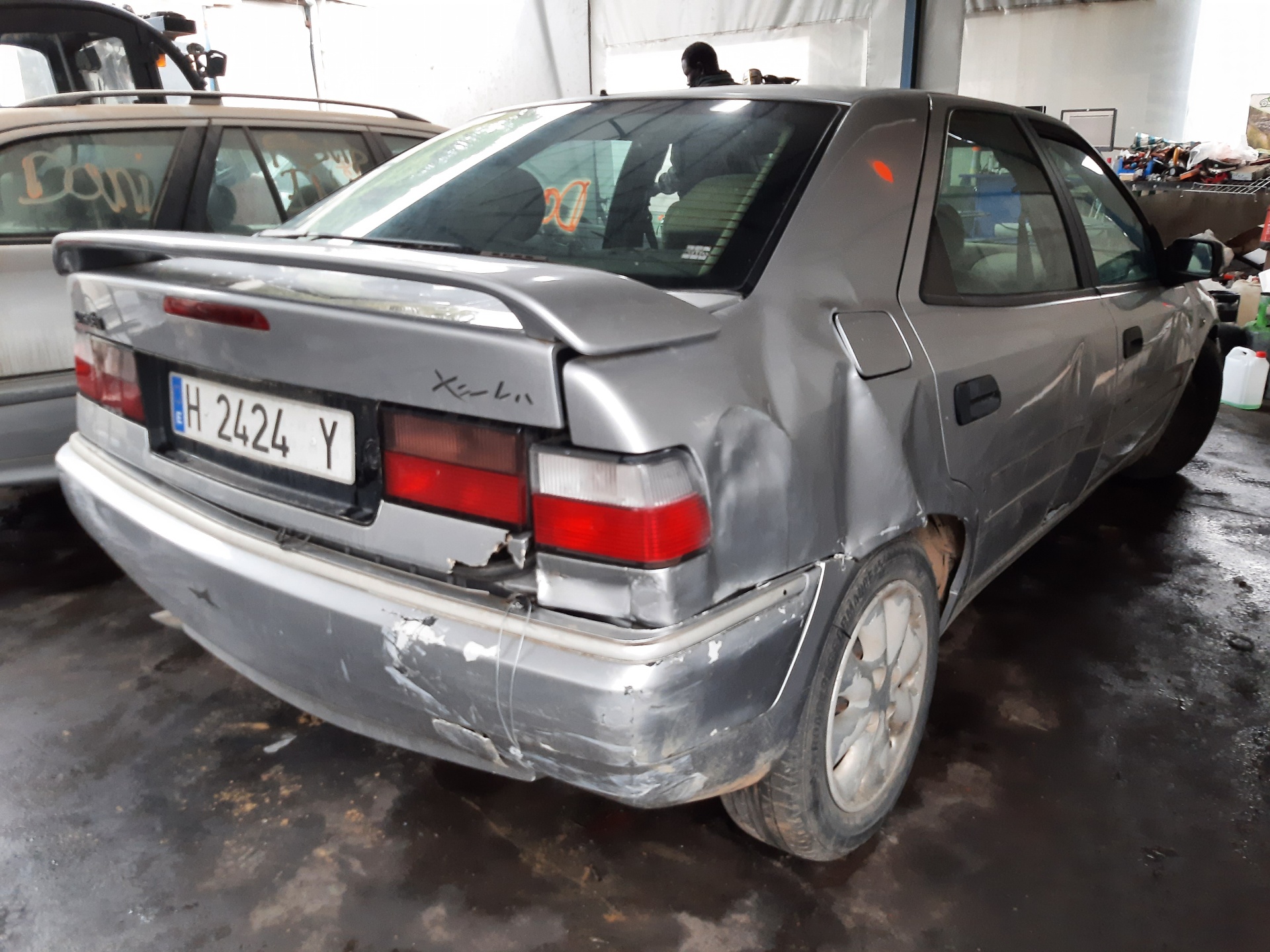 CITROËN Xantia X1 (1993-1998) Кнопка стеклоподъемника передней левой двери 9613057277 18782426