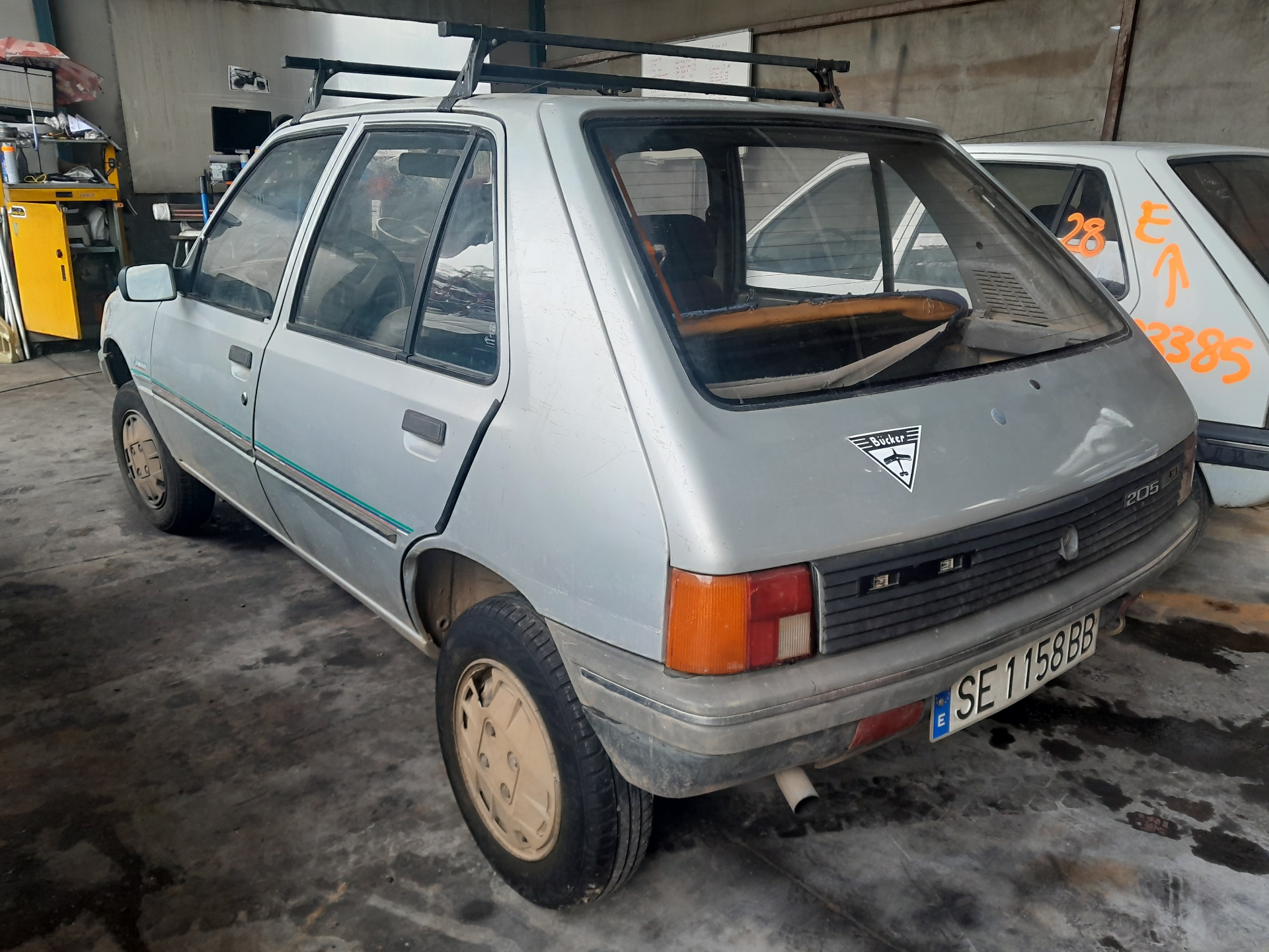 PEUGEOT 205 1 generation (1983-1998) Forreste venstre dør udvendigt håndtag 910173 22919445