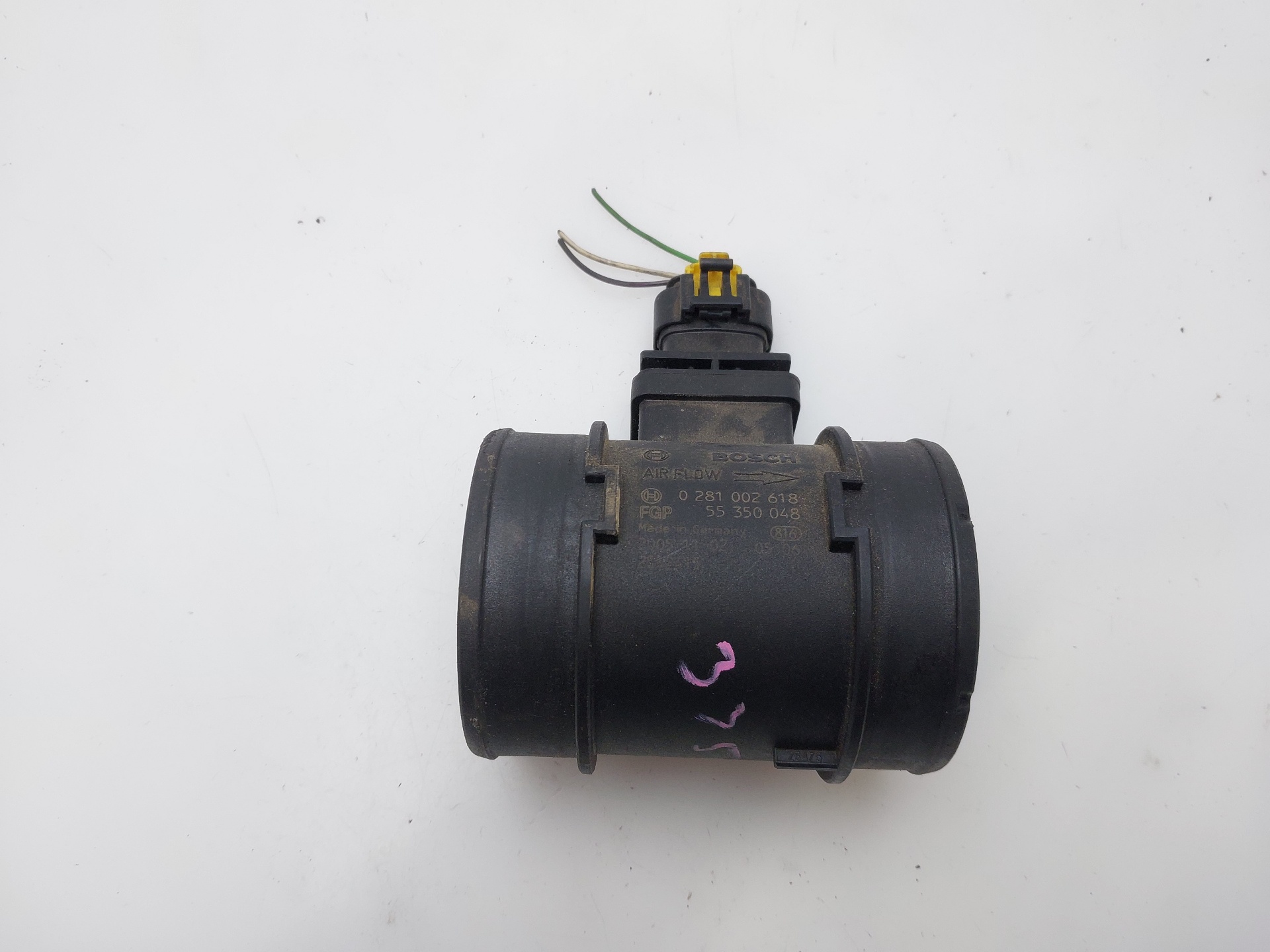 OPEL Vectra Mass Air Flow Sensor MAF 55350048 23977152