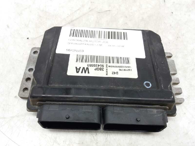 DAEWOO Kalos 1 generation (2002-2020) Calculateur d'unité de commande du moteur 96435559 20189429