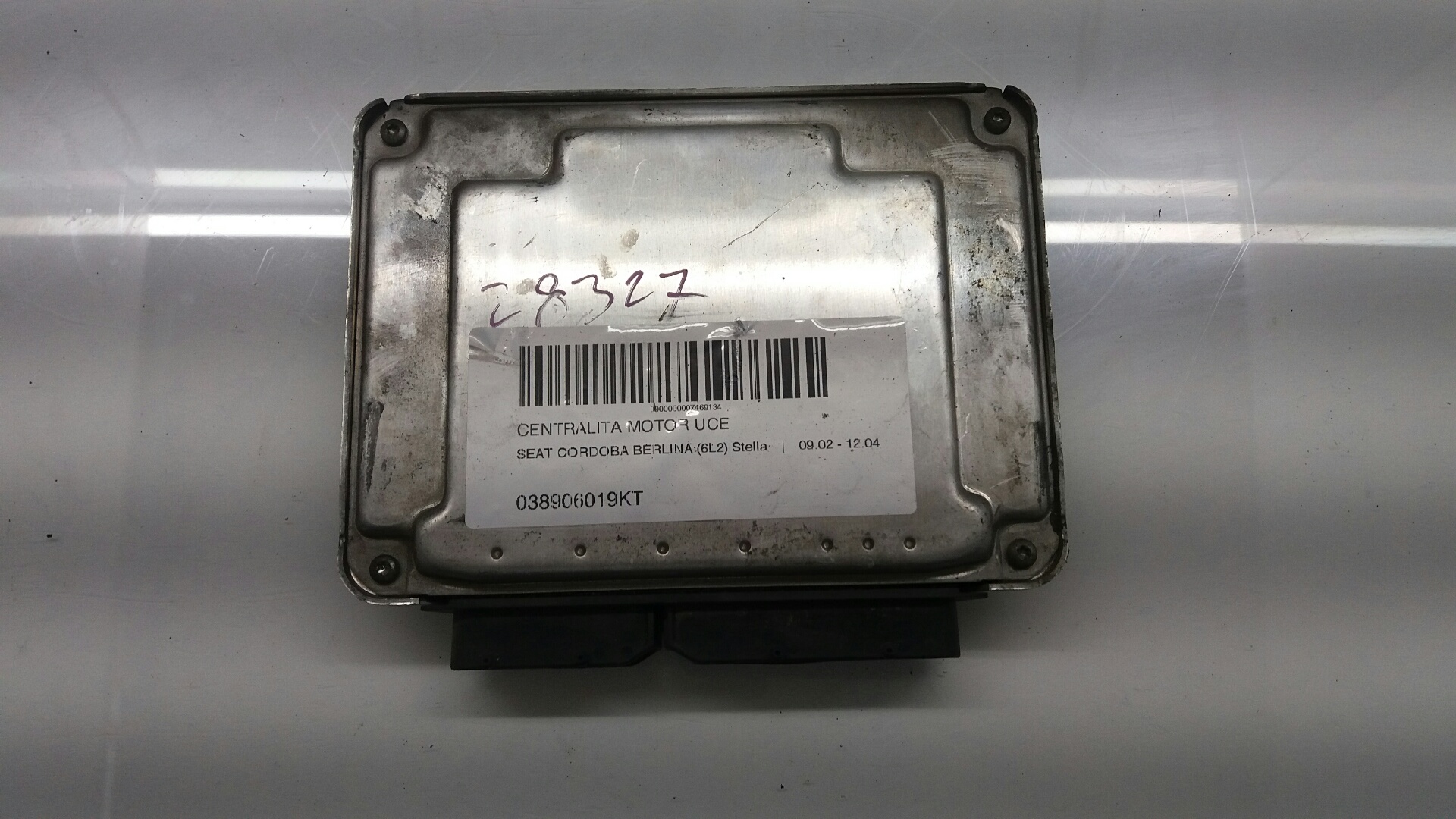 SEAT Cordoba 2 generation (1999-2009) Engine Control Unit ECU 038906019KT 22437828