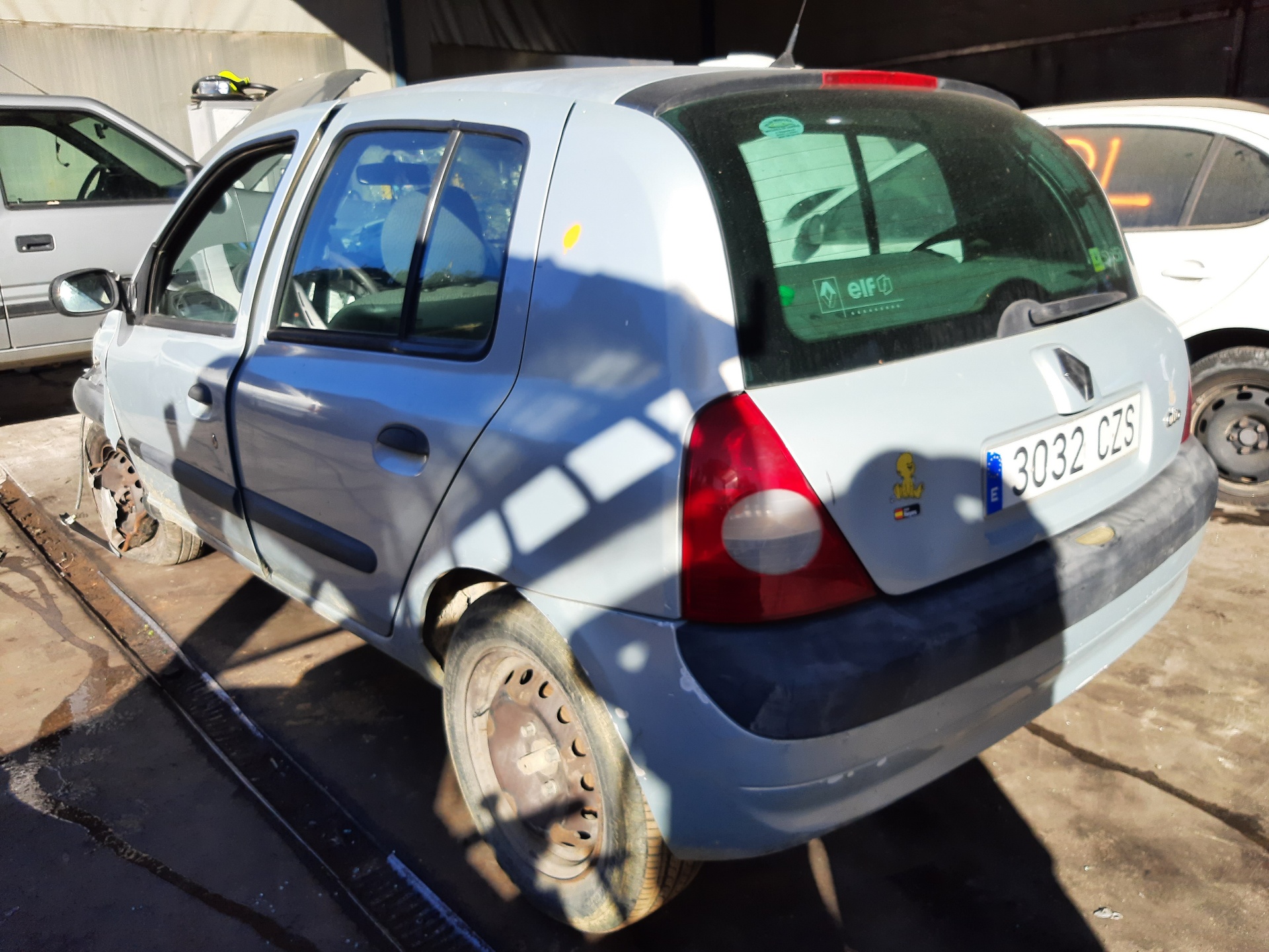 RENAULT Clio 3 generation (2005-2012) Левая задняя внутренняя ручка открытия 7700423887 22487798