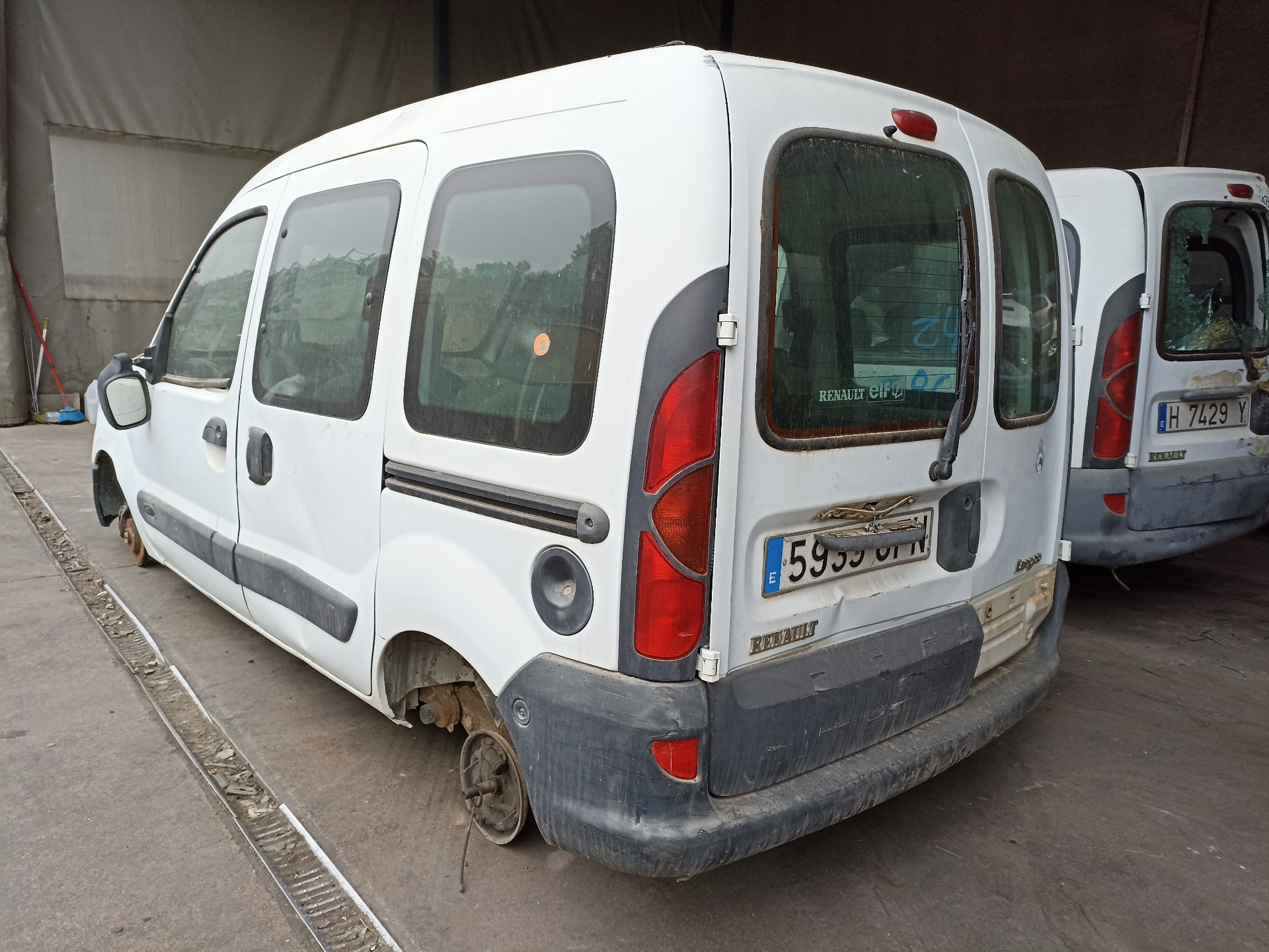 RENAULT Kangoo 1 generation (1998-2009) Преден десен предпазен колан 8200739966 18798447