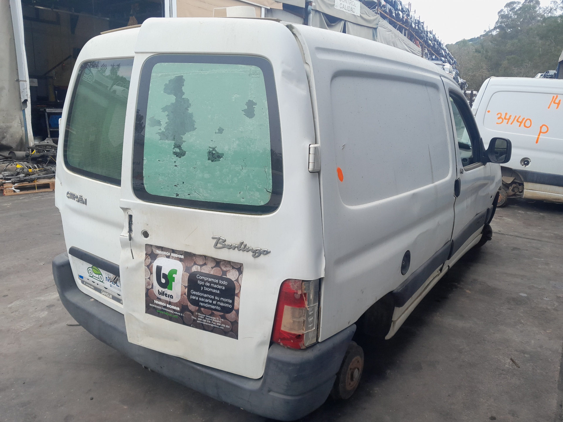 CITROËN Berlingo 1 generation (1996-2012) Sebességváltó 20DM83,5VELOCIDADES 24153982