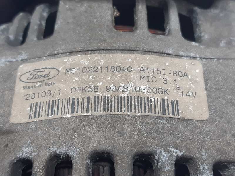 FORD Focus 1 generation (1998-2010) Alternator MS1022118040 18505688