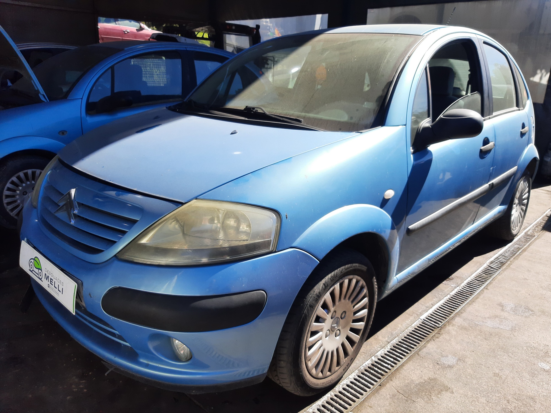 CITROËN C3 1 generation (2002-2010) Противотуманка бампера передняя правая 9648947780 22326389