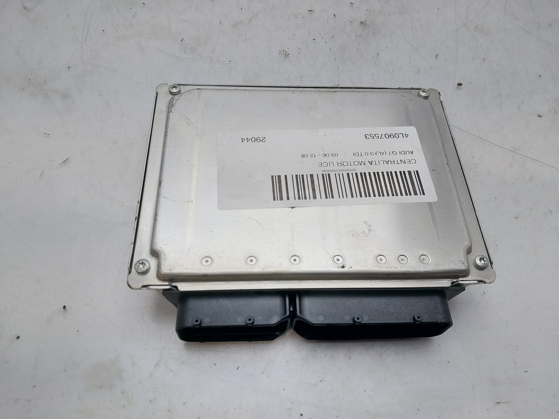 AUDI Q7 4L (2005-2015) Motora vadības bloks 4L0907553 21738809