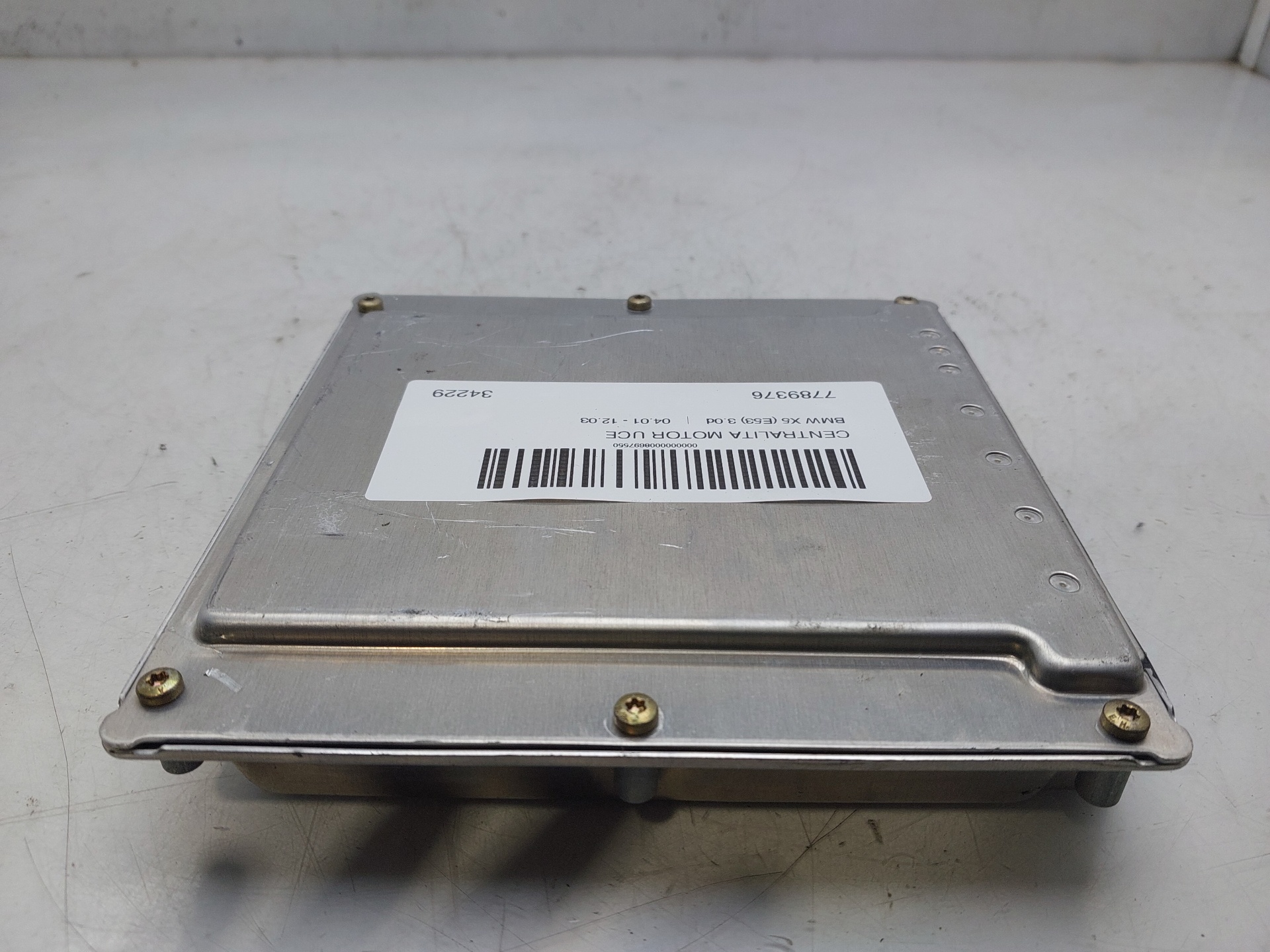 ALFA ROMEO X5 E53 (1999-2006) Moottorin ohjausyksikkö ECU 7789376 24757808