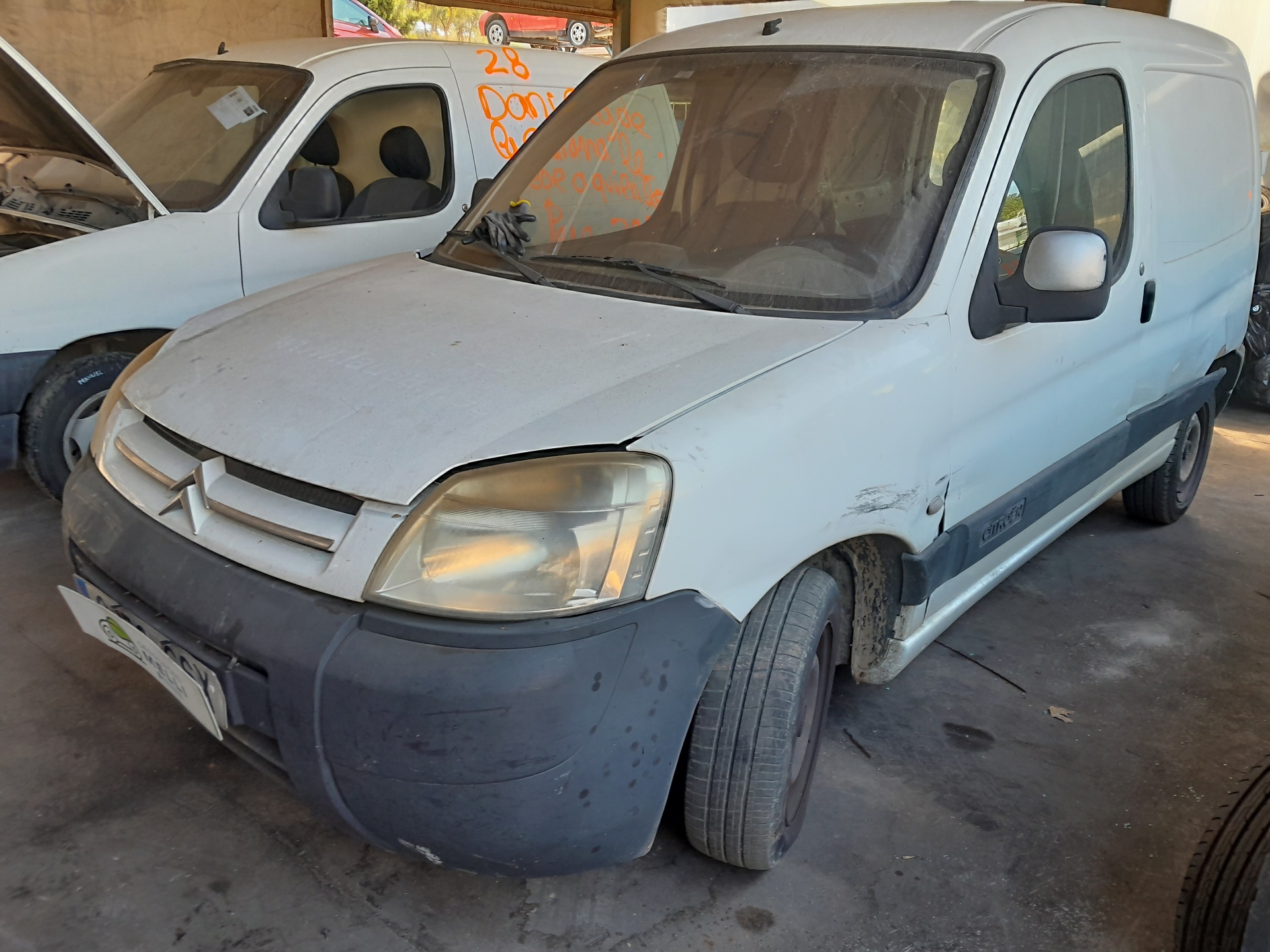 CITROËN Berlingo 1 generation (1996-2012) Priekinių dešinių durų spyna 9136J4 24999993