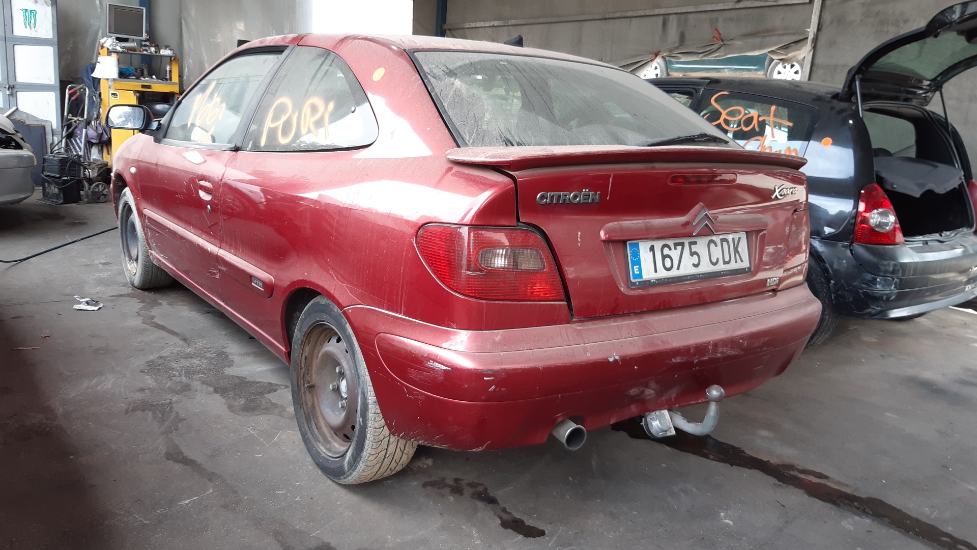 CITROËN Xsara 1 generation (1997-2004) Kairys skydelis nuo saulės (saulės apsauga) 8143EQ 22020453