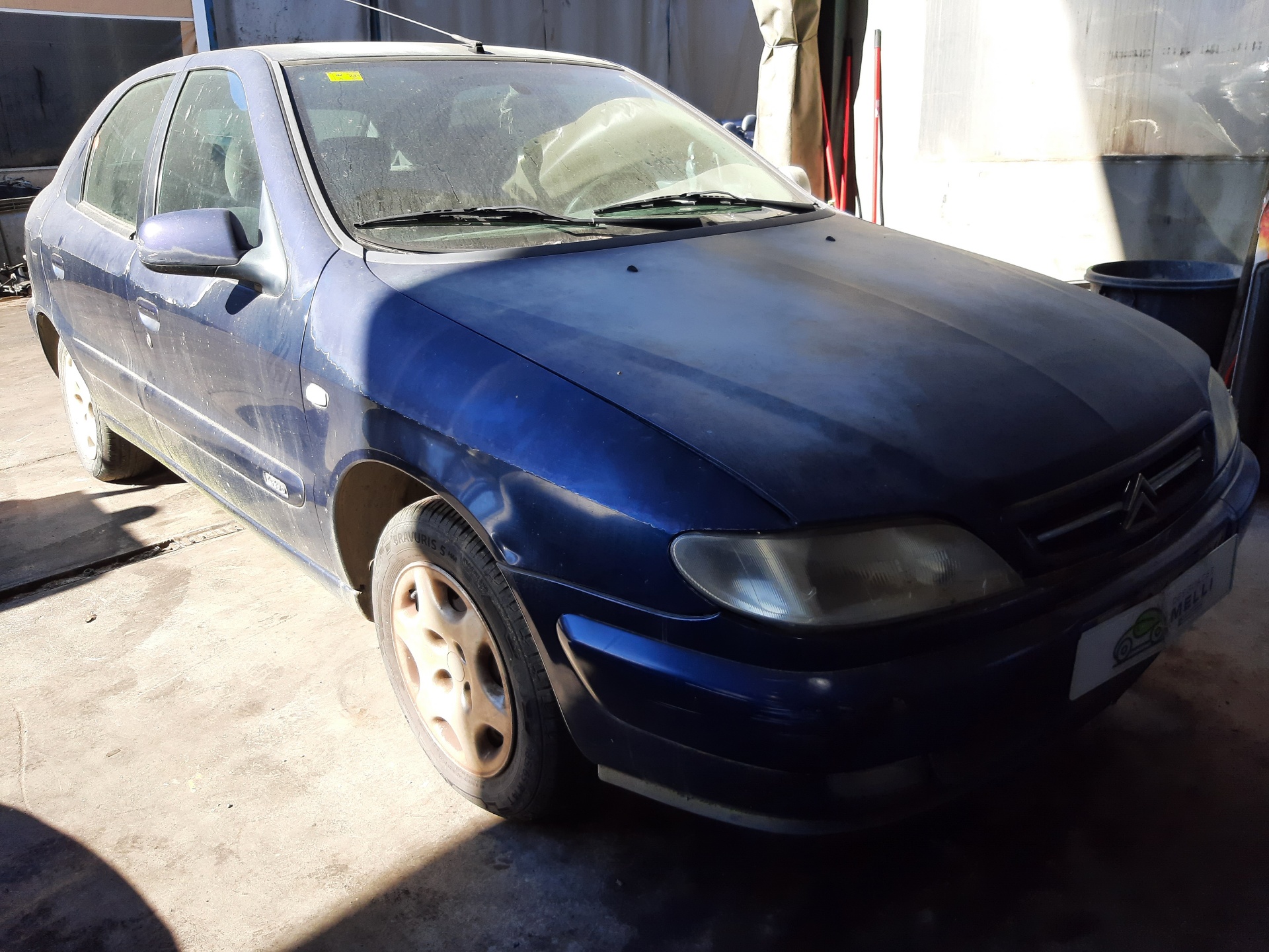 NISSAN Xsara 1 generation (1997-2004) Регулатор на прозореца на предната лява врата 9221H4 22491402