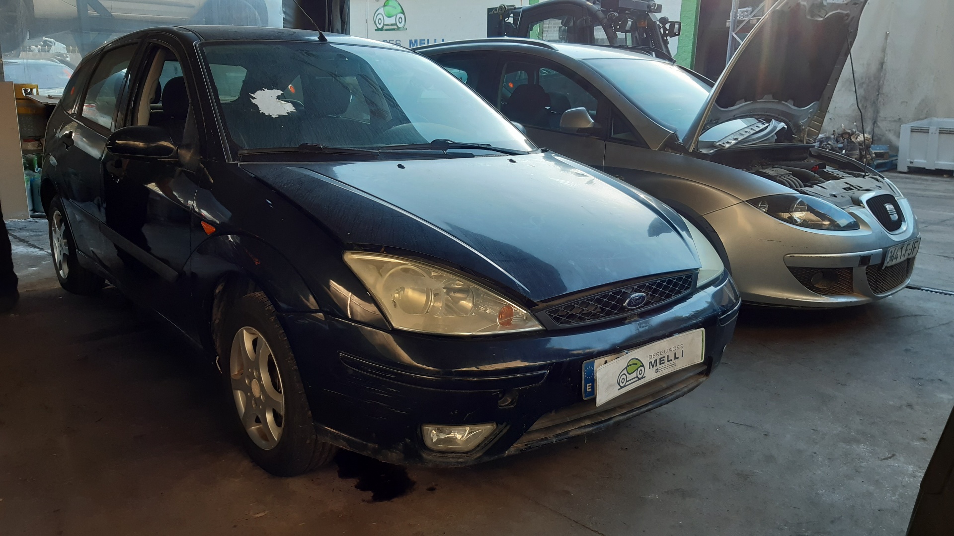 FORD Focus 1 generation (1998-2010) Нагревательный вентиляторный моторчик салона 1S7H18456AD 18754053