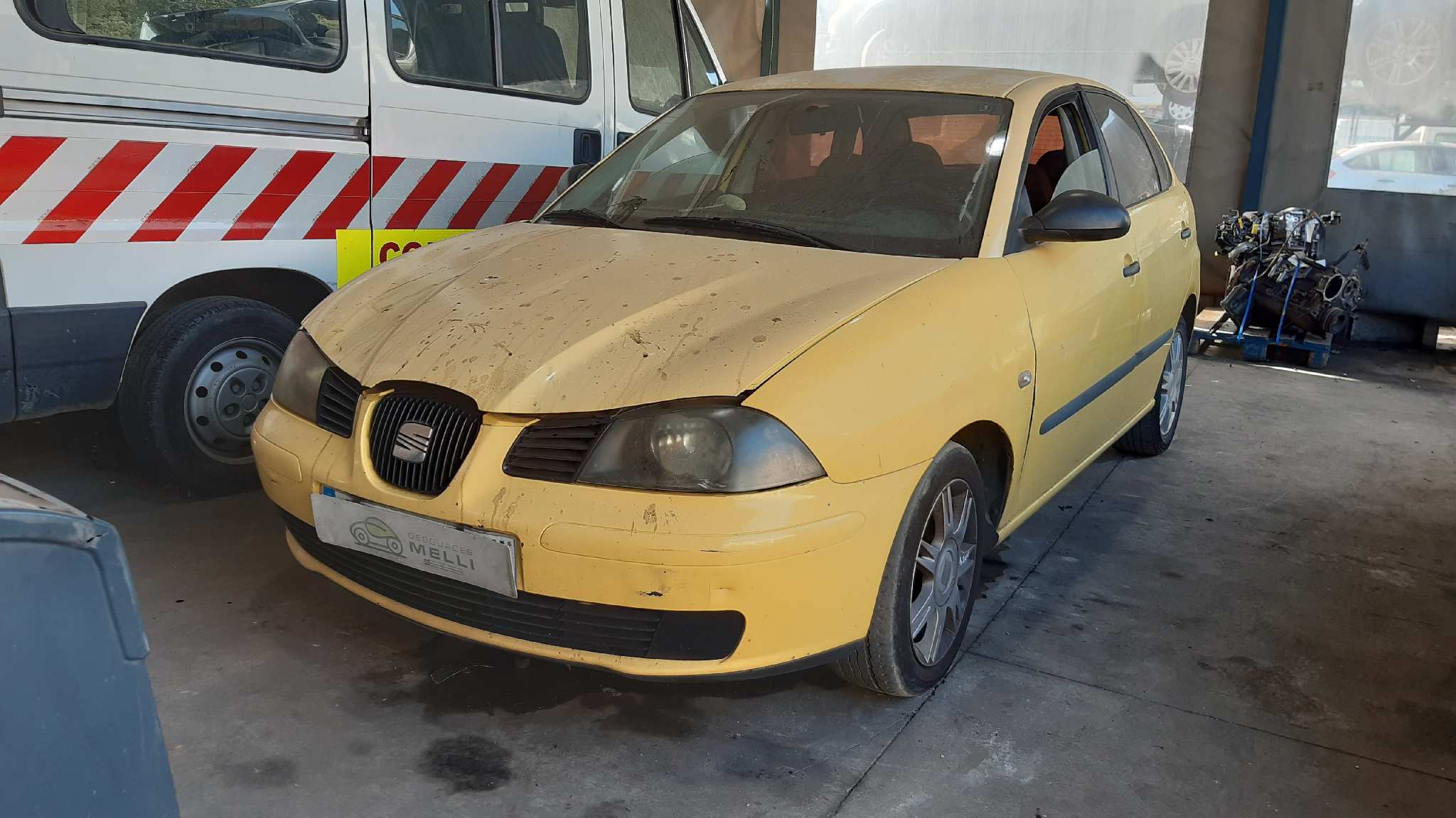 SEAT Cordoba 2 generation (1999-2009) Regulator de geam ușă stânga față 6L4837751CM 18536376