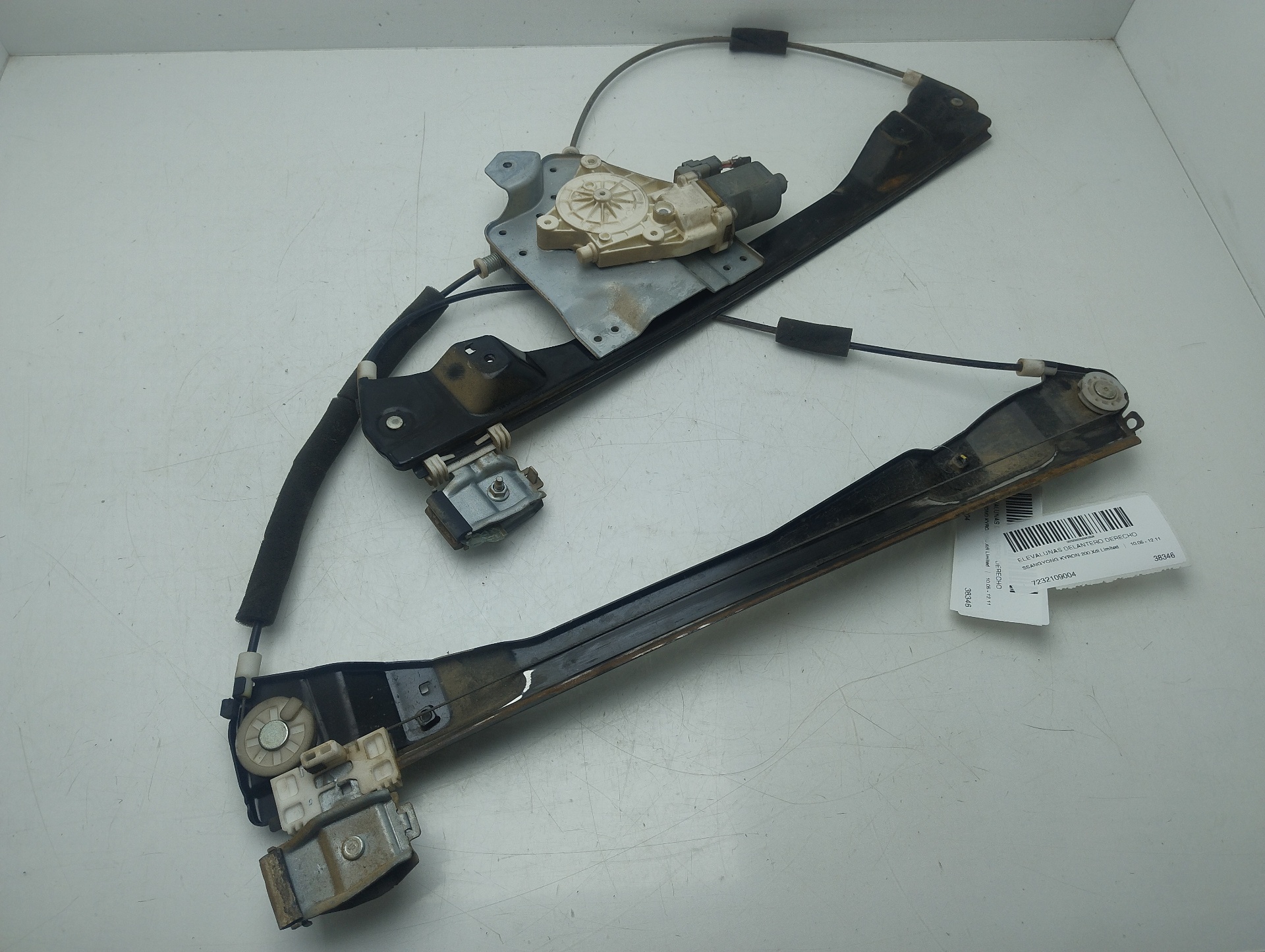 Front power window rh D20DT 7232109004 de Ssangyong Kyron 2010-0 141 CV - pieza usada