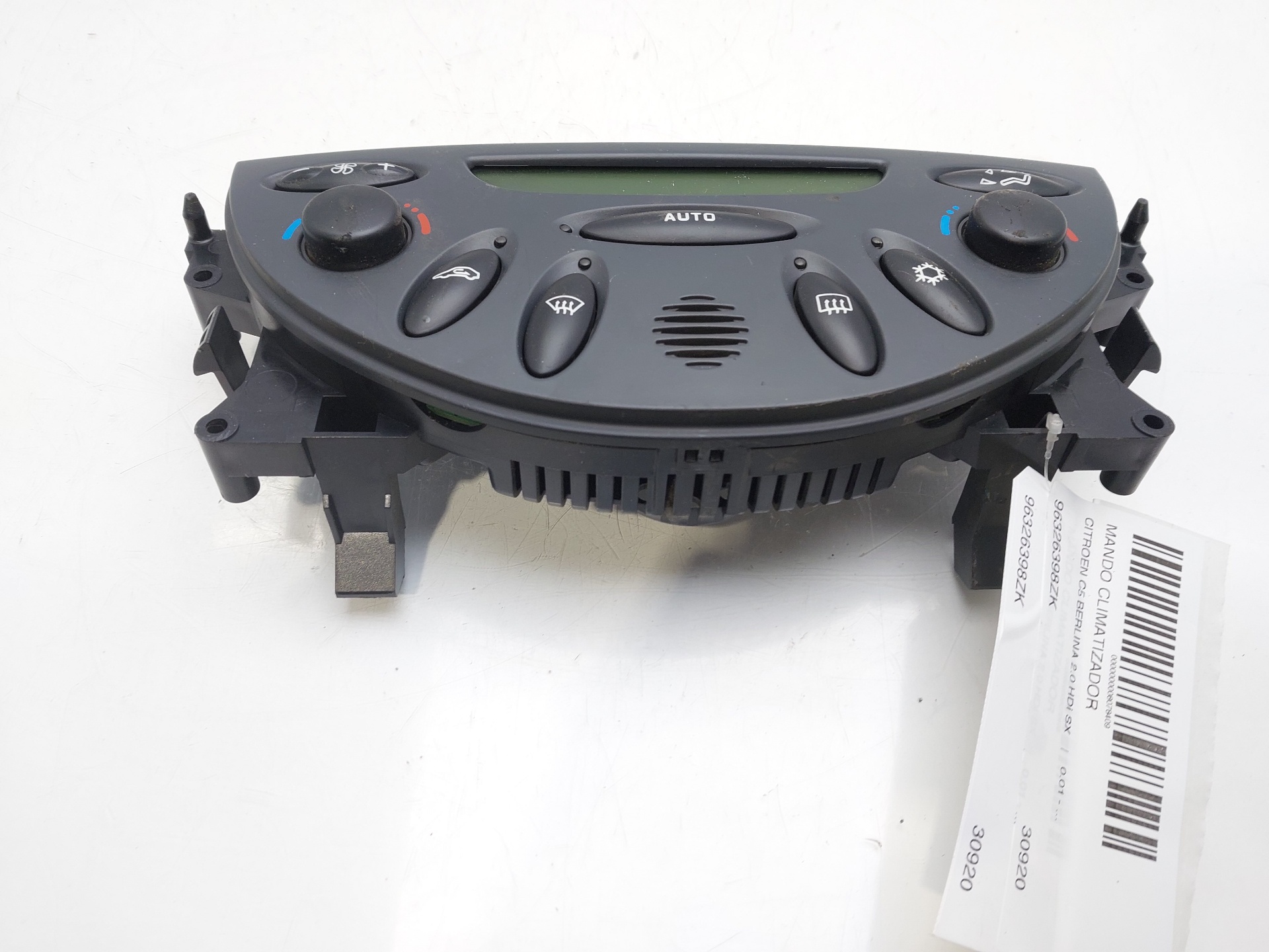 CITROËN C5 1 generation (2001-2008) Climate  Control Unit 96326398ZK 23015764