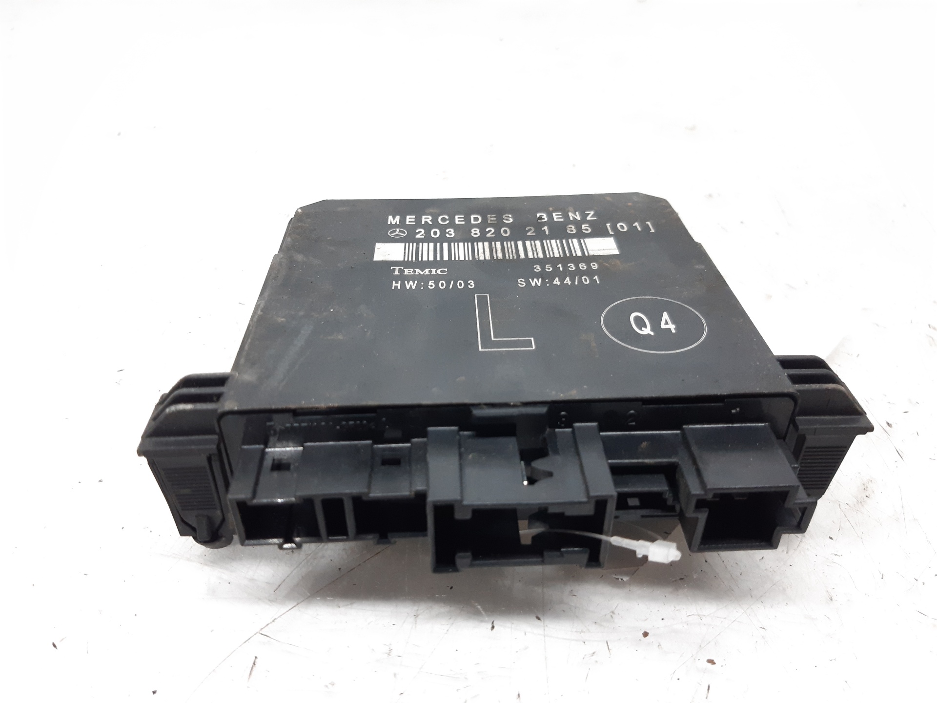 MERCEDES-BENZ C-Class W203/S203/CL203 (2000-2008) Other Control Units 2038202185 18701339