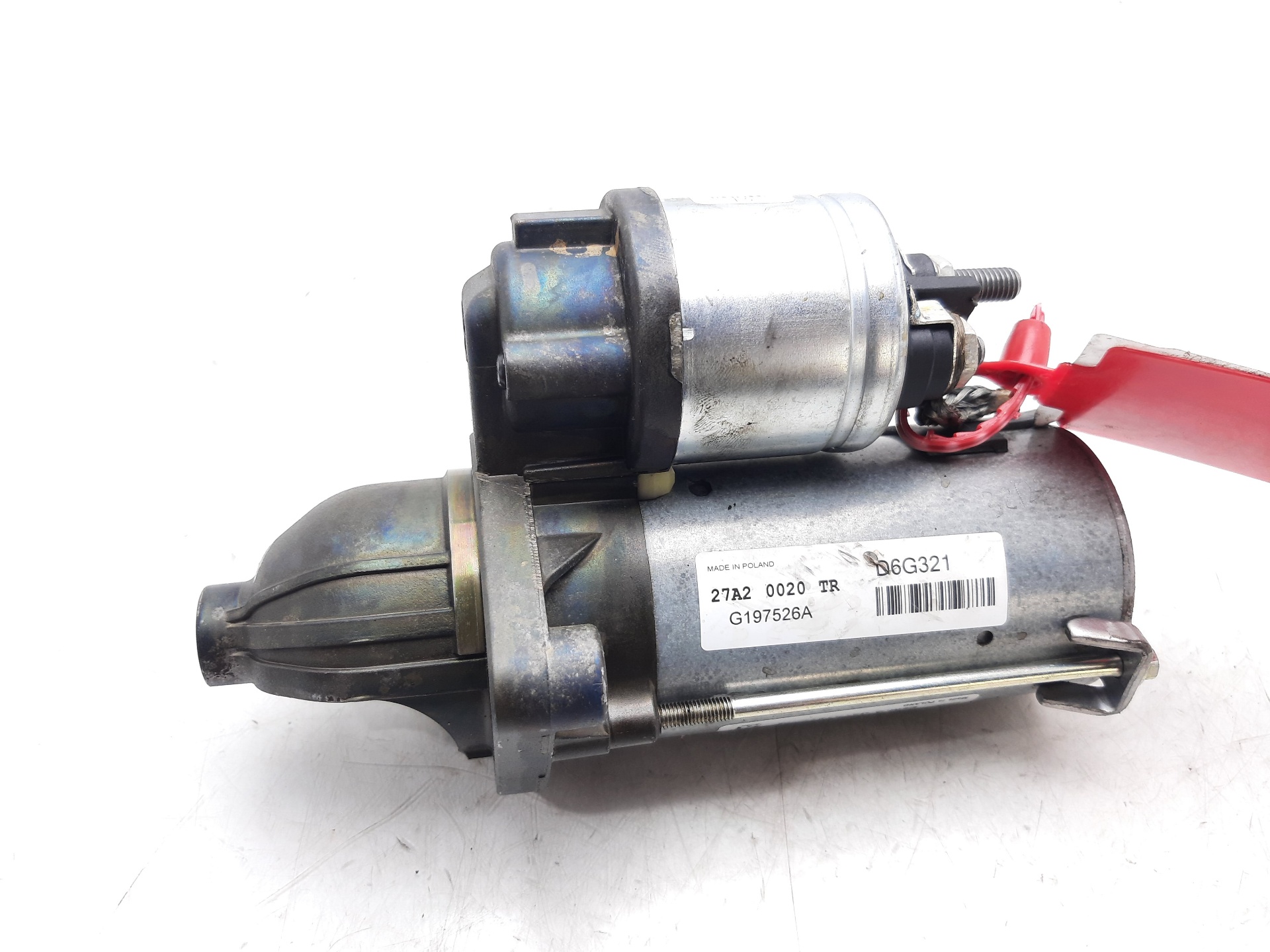 FIAT Punto 3 generation (2005-2020) Starteris D6G321 22343521