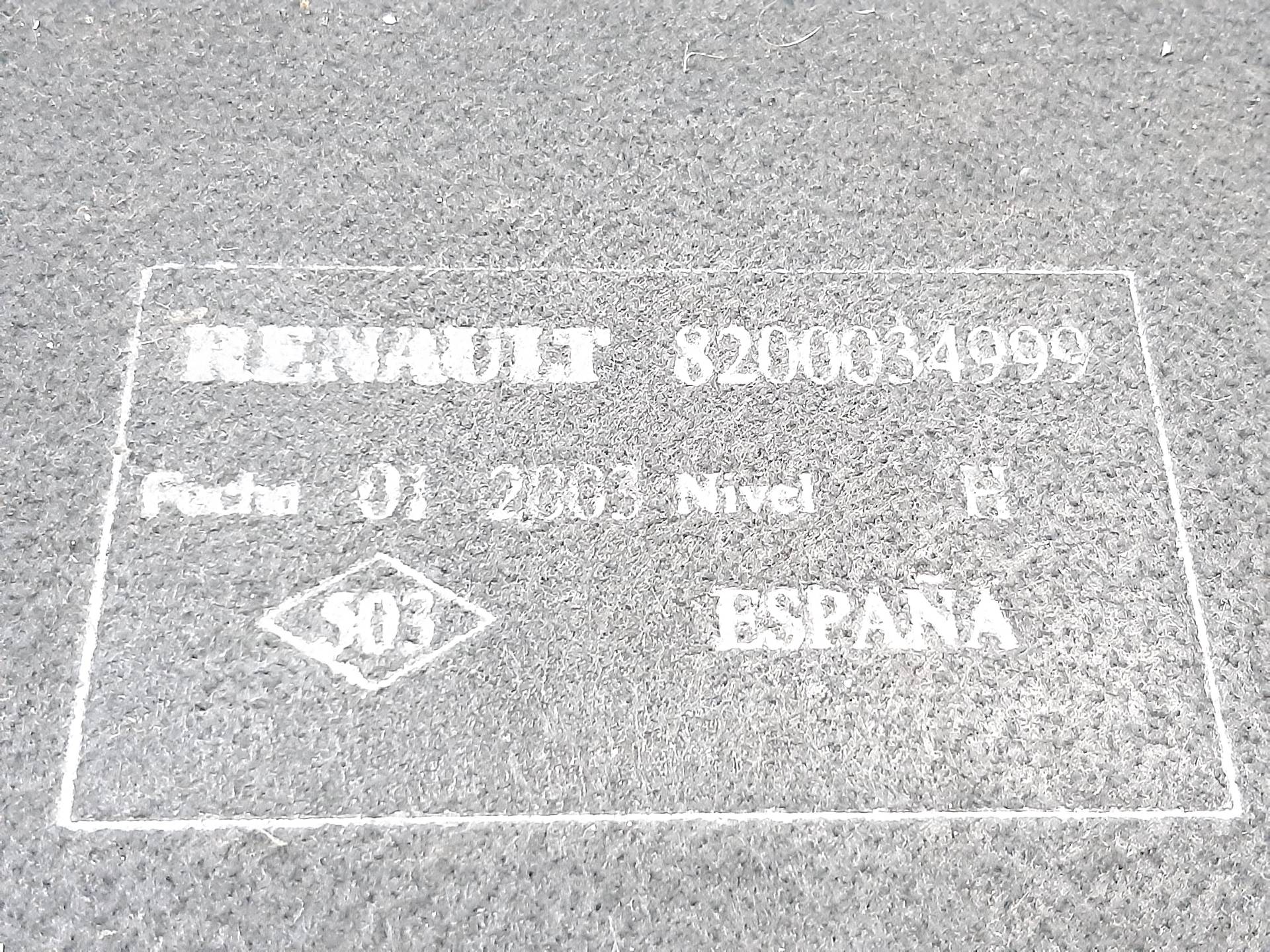 RENAULT Megane 2 generation (2002-2012) Полка багажника задняя 8200034999 18696234