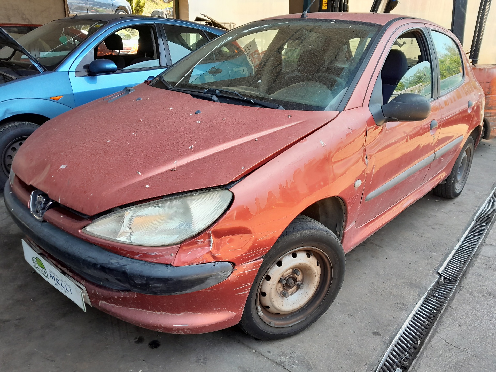 PEUGEOT 206 1 generation (1998-2009) Ușa spate dreapta 9008A5 22338304