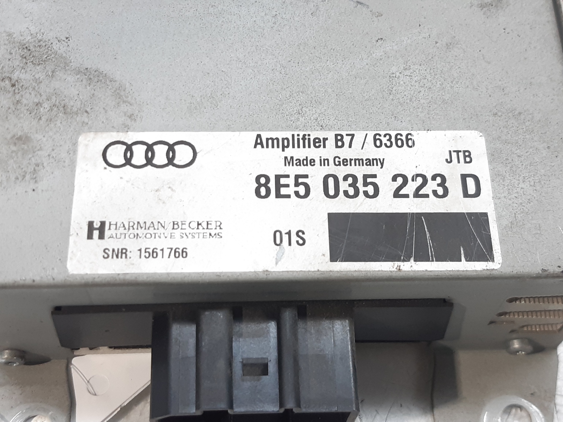 AUDI A4 B6/8E (2000-2005) Другие блоки управления 8E5035223D 18769311