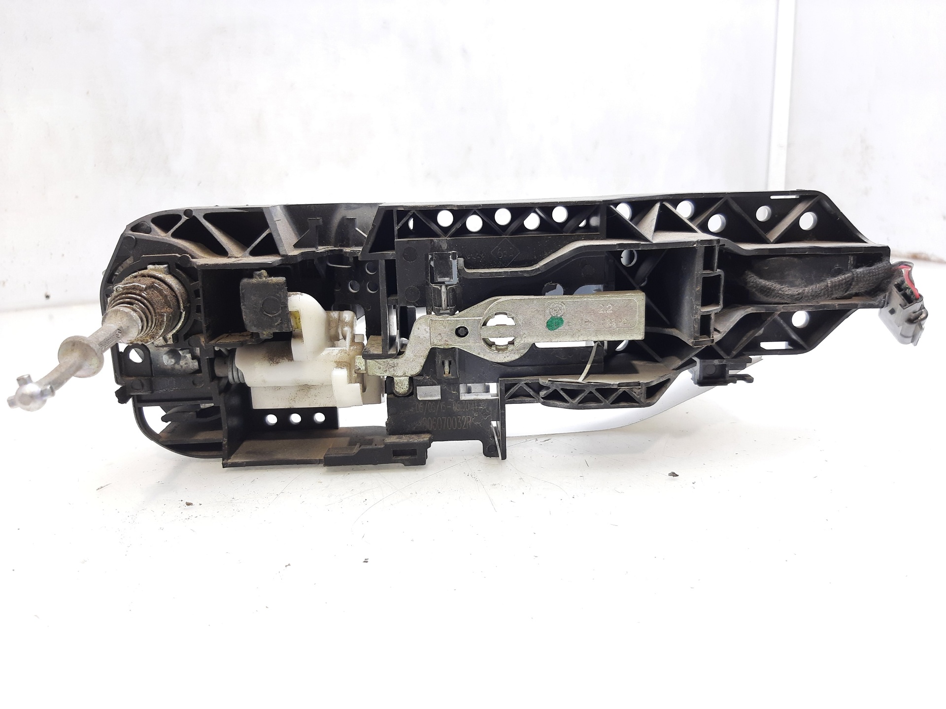 RENAULT Megane 3 generation (2008-2020) Наружная ручка передней левой двери 806070032R 25157528