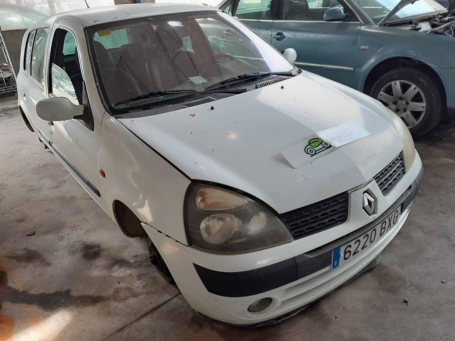 RENAULT Clio 3 generation (2005-2012) Дверь задняя левая 7751472475 24074215