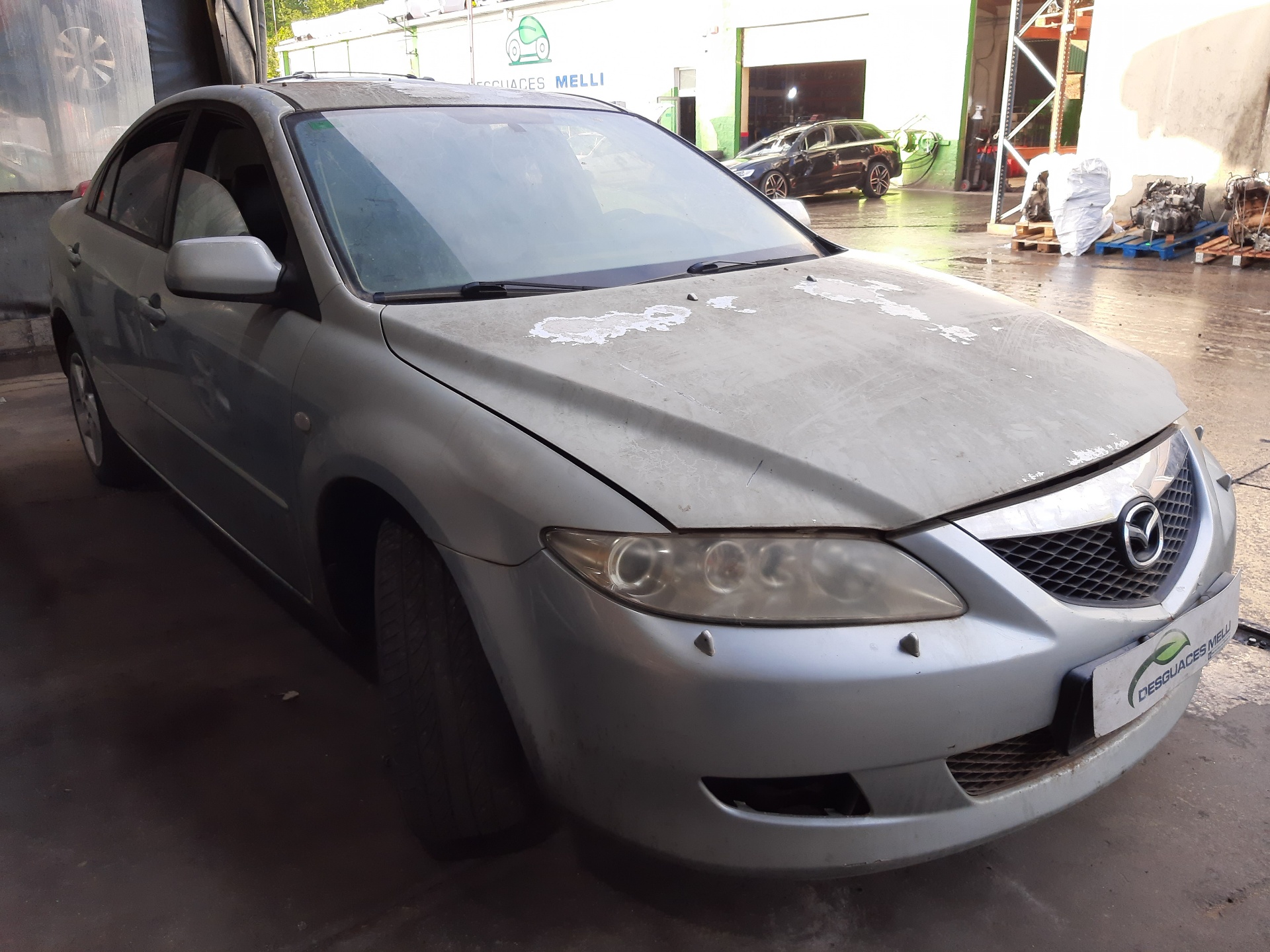 MAZDA 6 GG (2002-2007) Aizmugurējo kreiso durvju ārējais rokturis GJ6A73410JFKZ 22463062