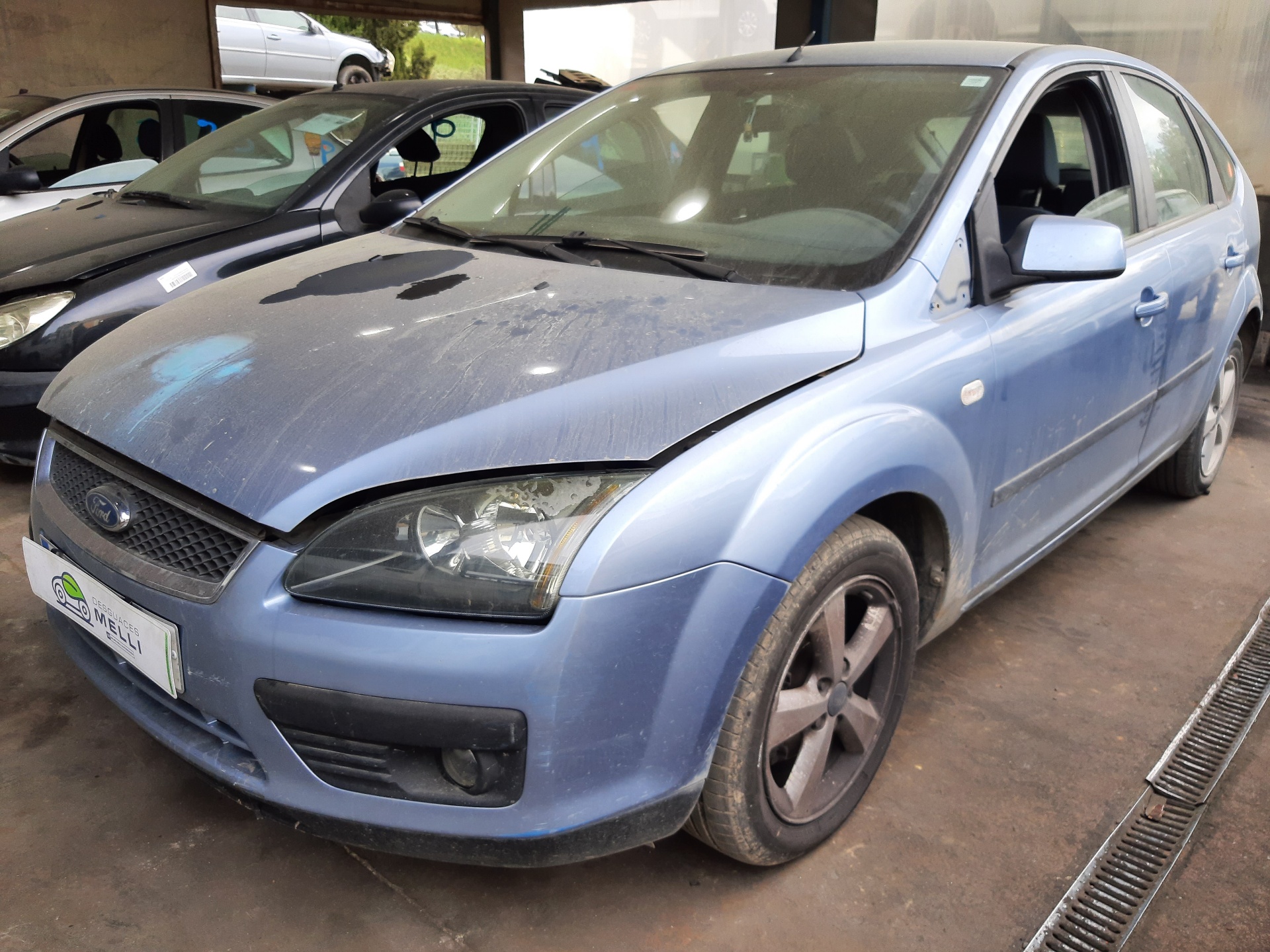 PEUGEOT Focus 2 generation (2004-2011) Vasen takavalo 4M5113405A 24121754