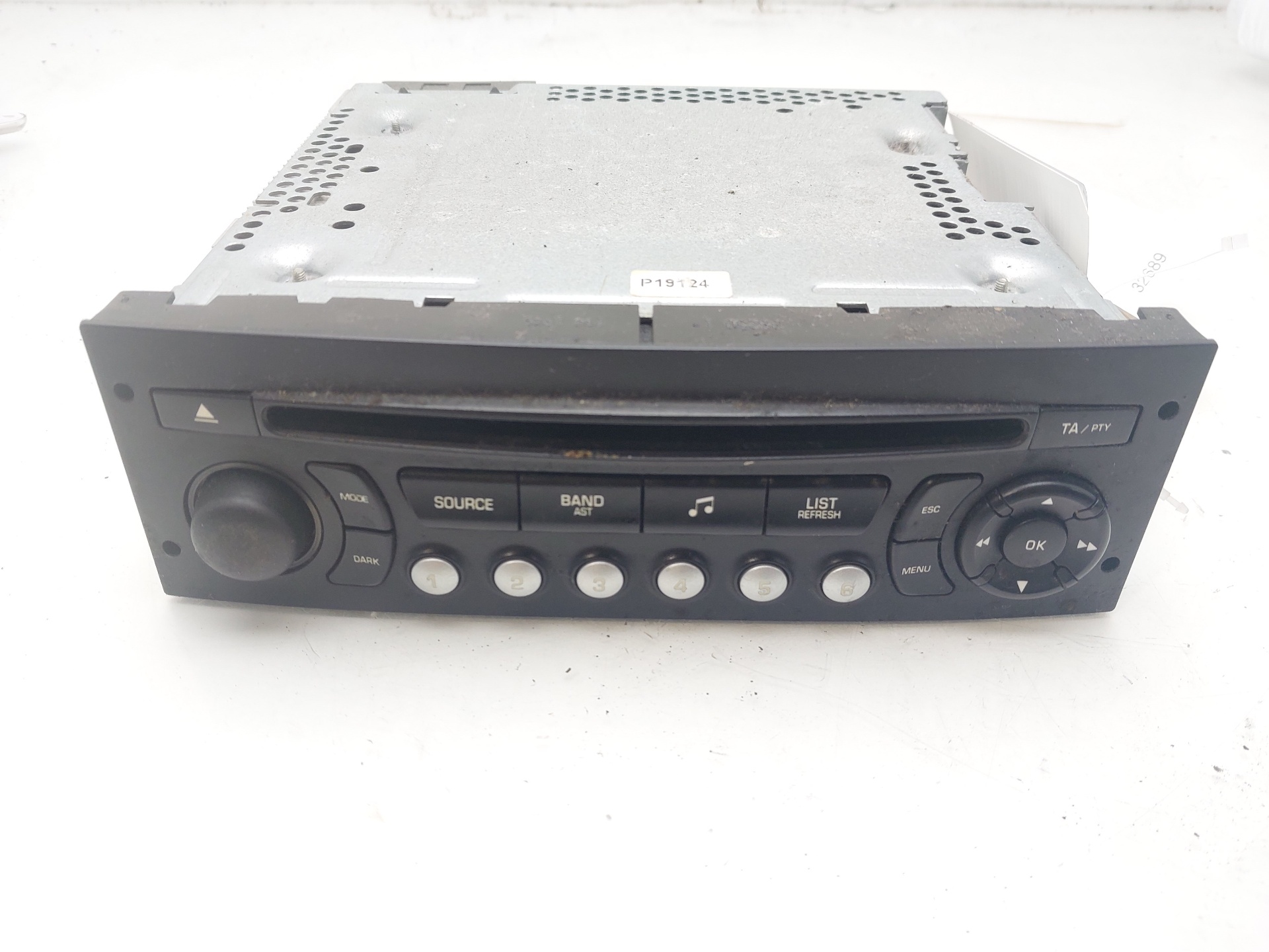 CITROËN C1 1 generation (2005-2016) Music Player Without GPS 96766518XT 23241020
