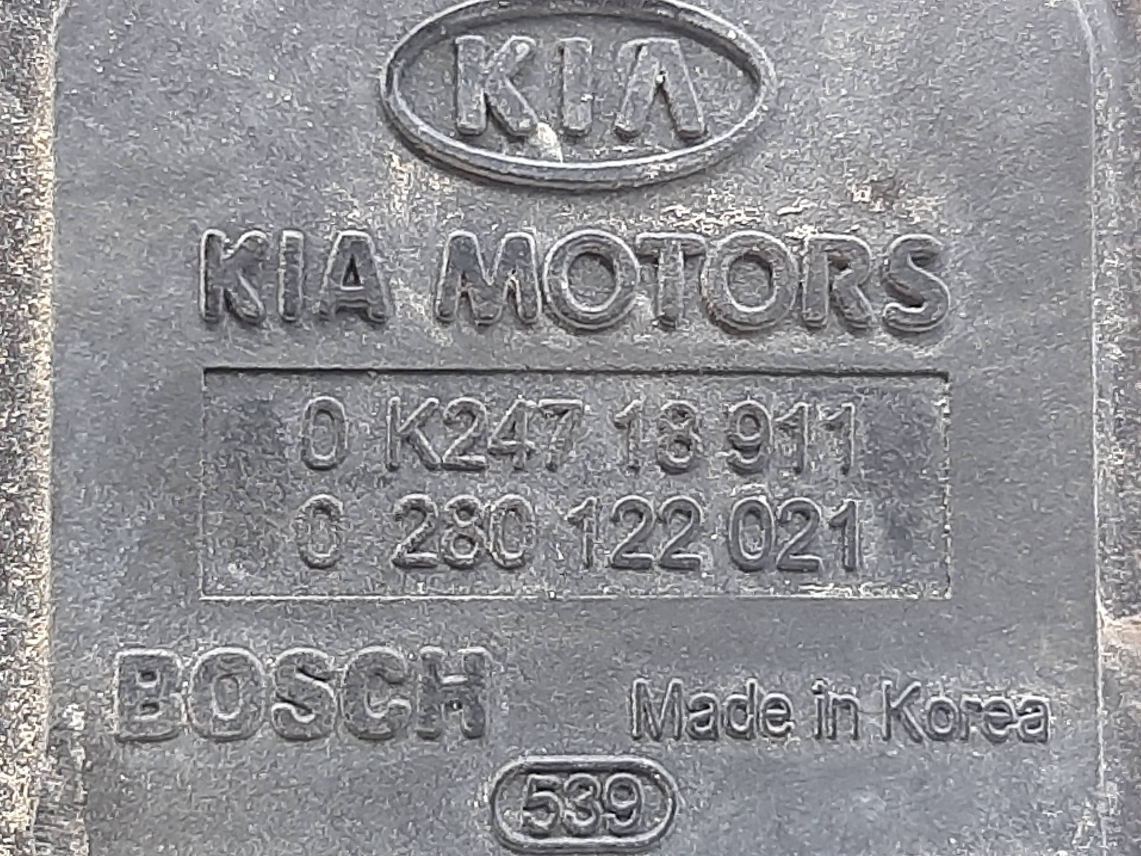 KIA Shuma 2 generation (2001-2004) Droselinė sklendė 0K24718911 20175454