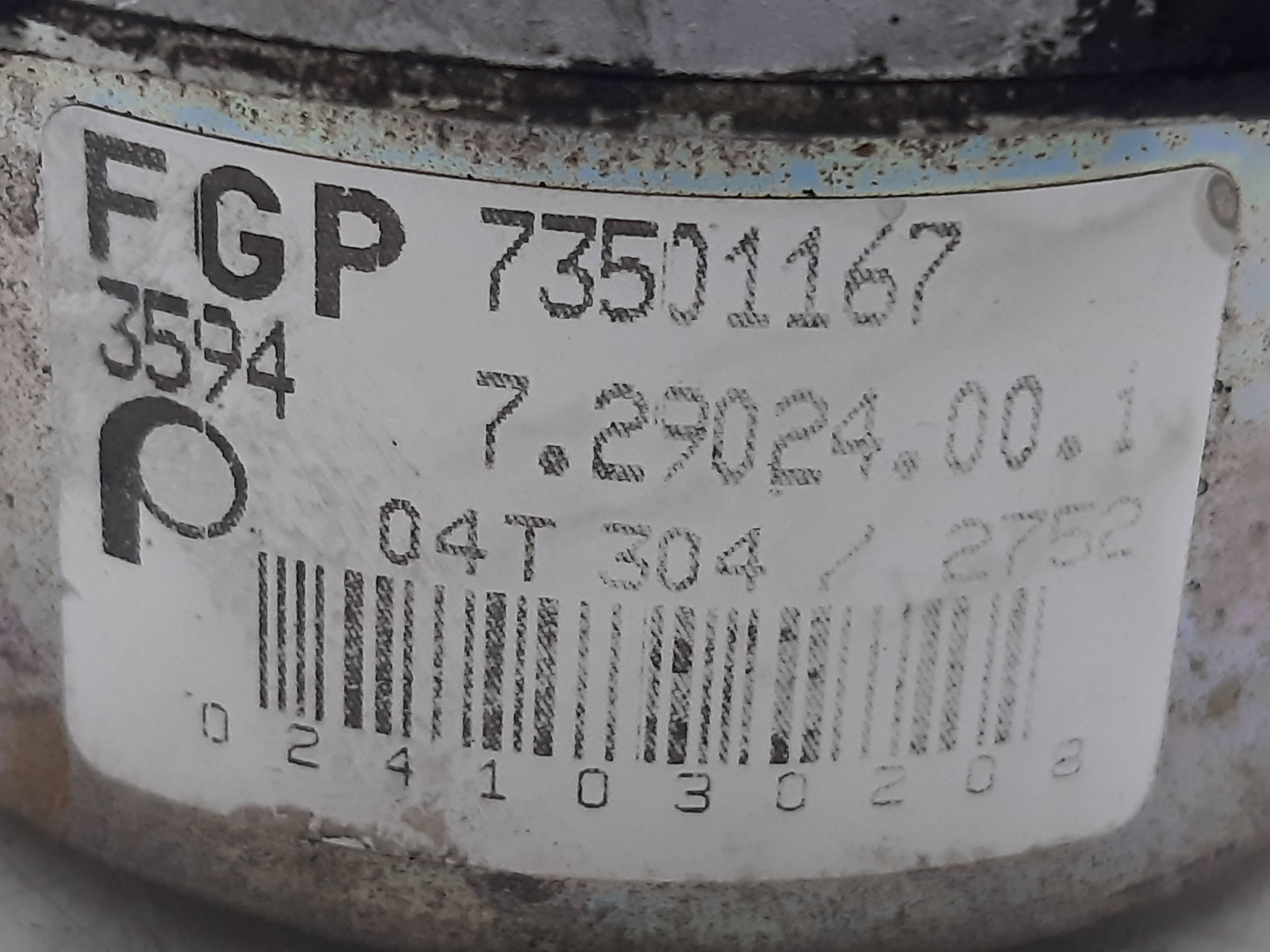 OPEL Combo C (2001-2011) Vacuum Pump 73501167 25025858
