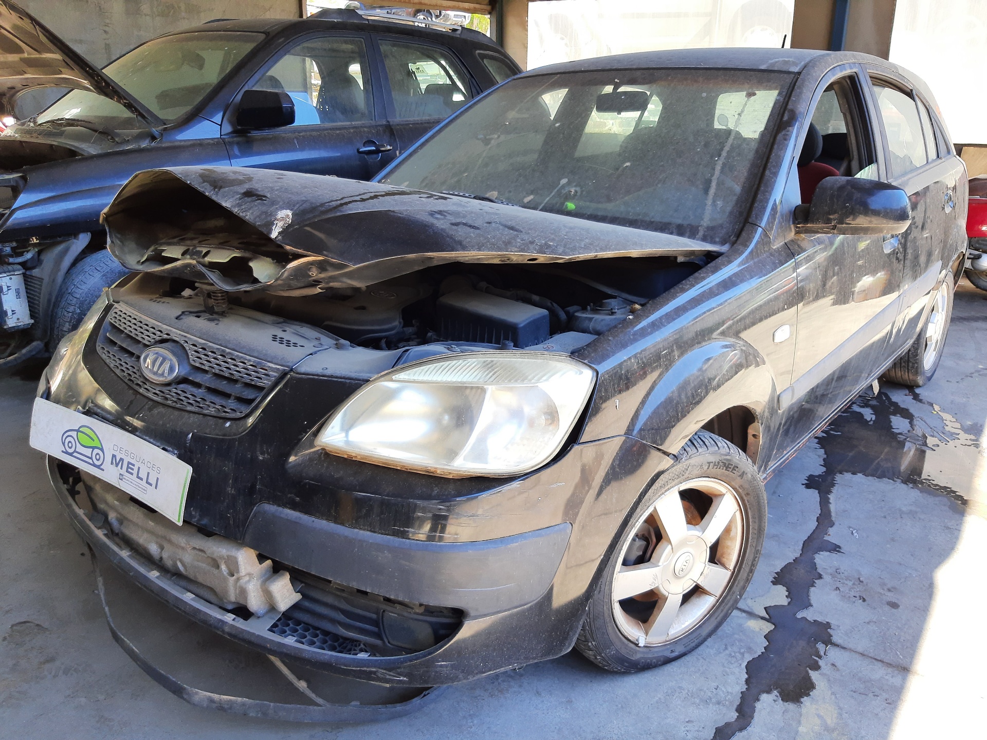 KIA Rio 2 generation (2005-2011) Vindusløfter bak venstre dør 834011G010 18800220