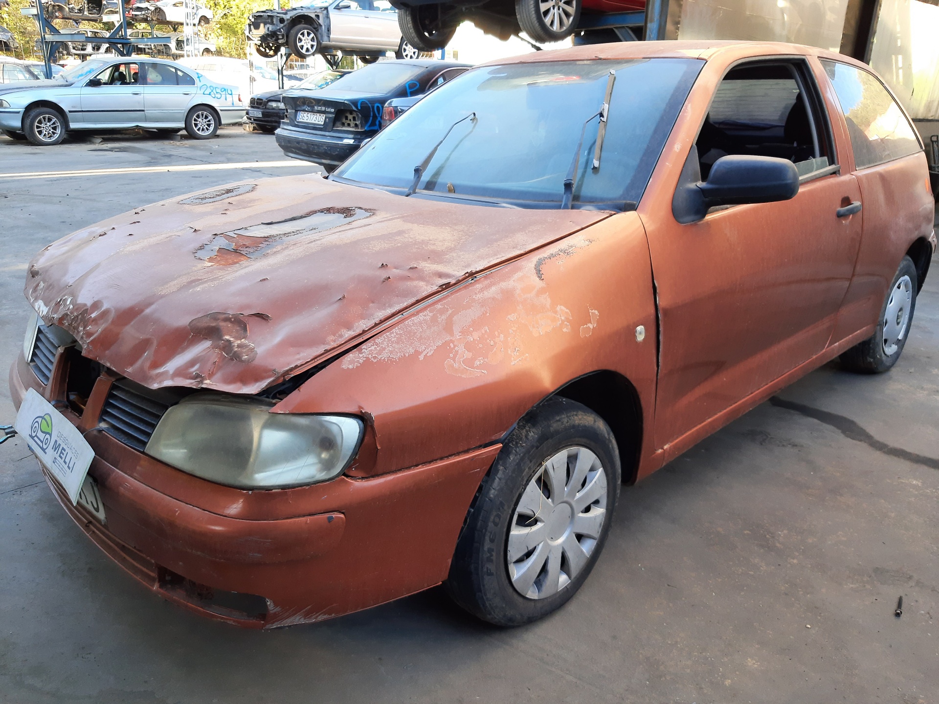 SEAT Cordoba 1 generation (1993-2003) Крыло переднее правое 6K0821022D 22454409