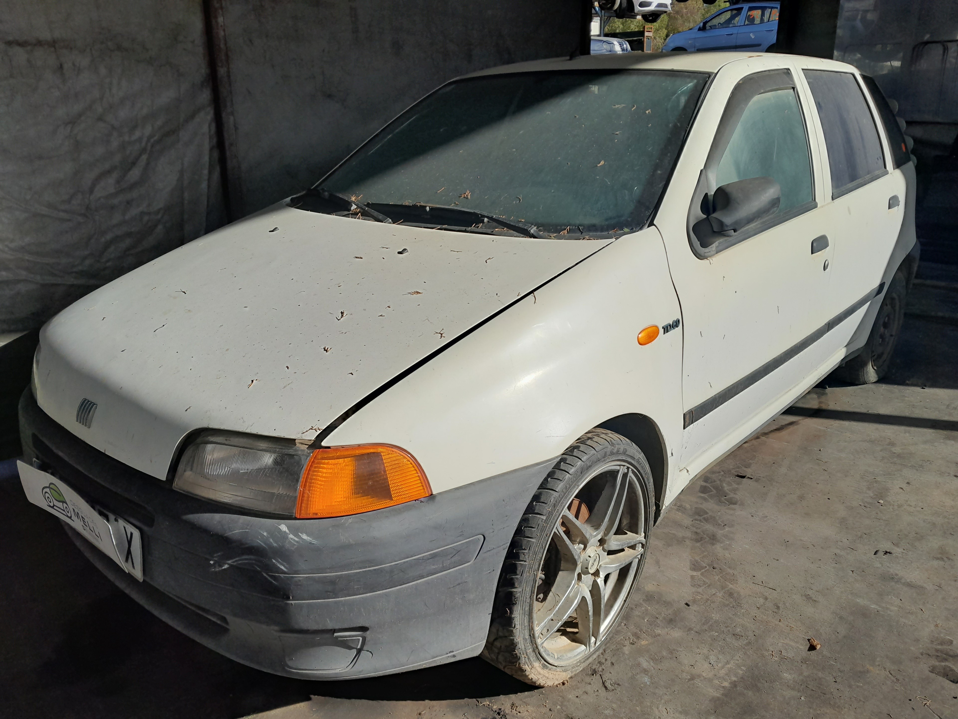 FIAT Punto 1 generation (1993-1999) Priekšējā labā spārna pagrieziena signāls 7732479 24144060