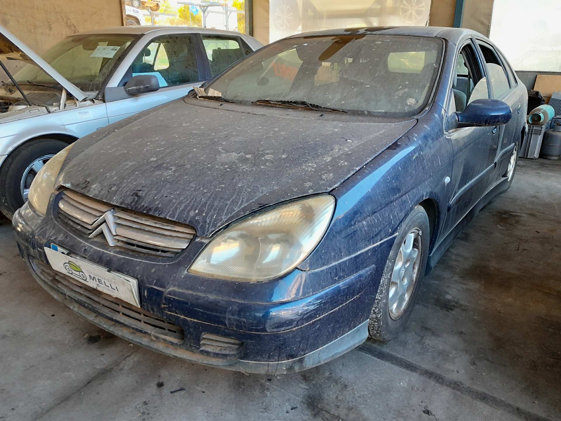 CITROËN C5 1 generation (2001-2008) Priekinis kairys žibintas 9632664880 22457929