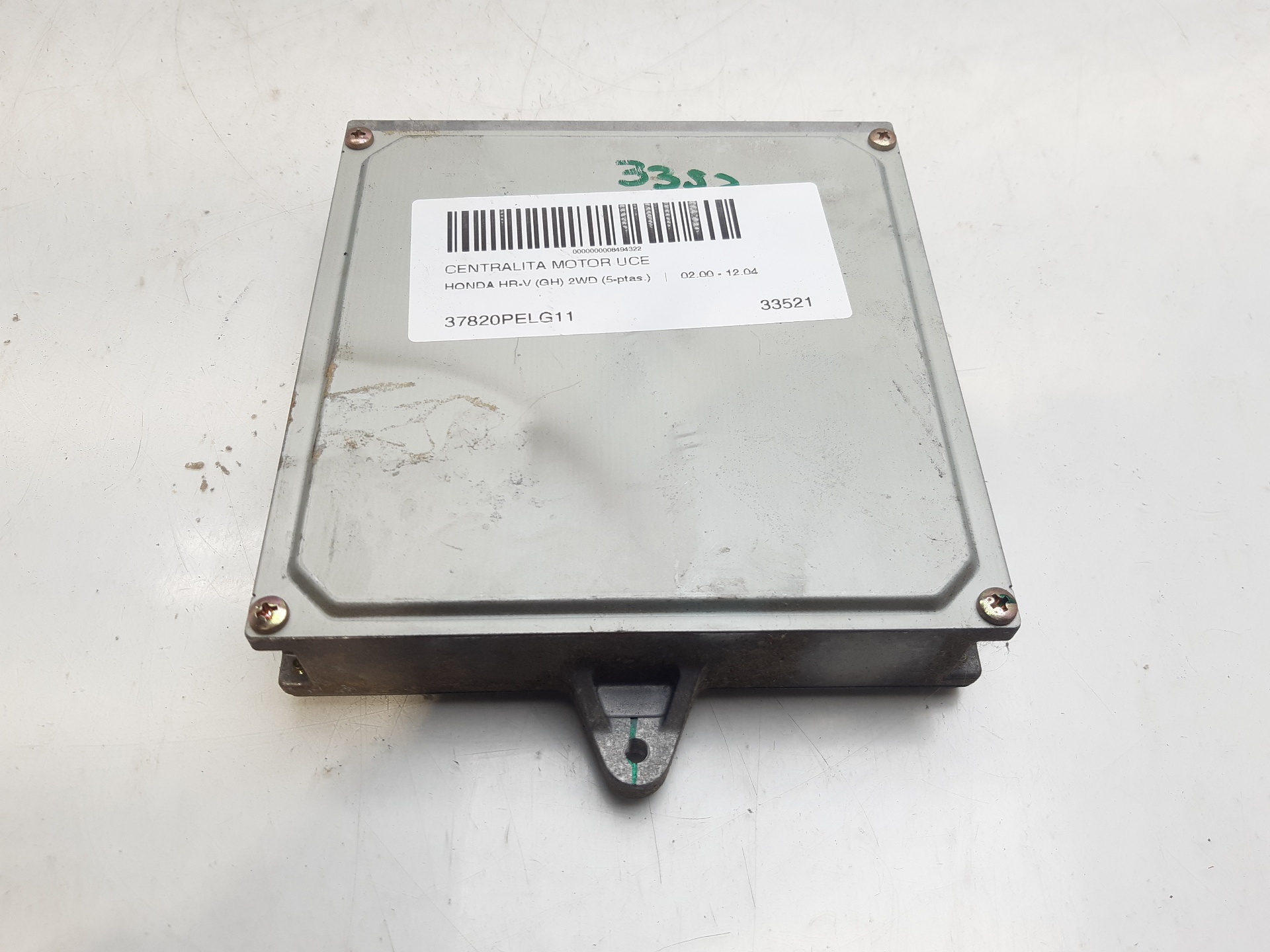 TOYOTA HR-V 1 generation (1998-2006) Блок керування двигуном ECU 37820PELG11 23723269