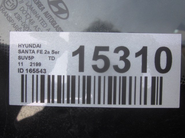 HYUNDAI Santa Fe CM (2006-2013) Усилитель переднего бампера 865302B010 24025640