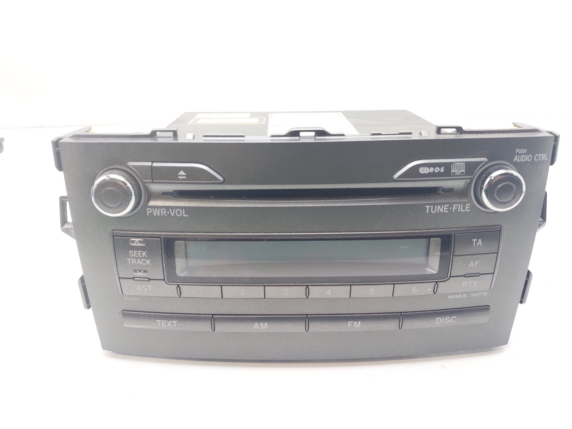 TOYOTA Auris 1 generation (2006-2012) Music Player Without GPS 8612002520 24137123