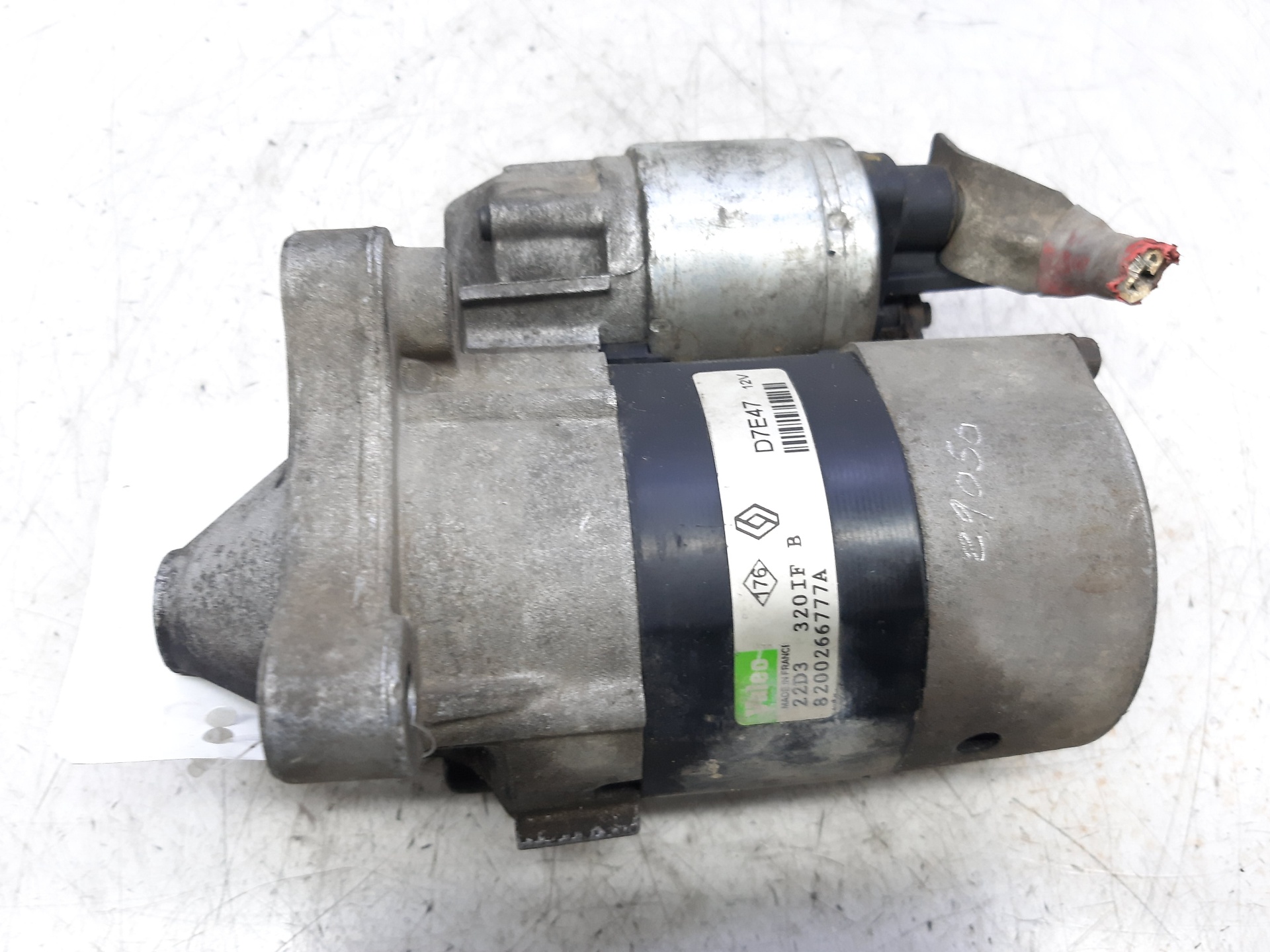 RENAULT Megane 2 generation (2002-2012) Starter Motor 8200266777A 21646187