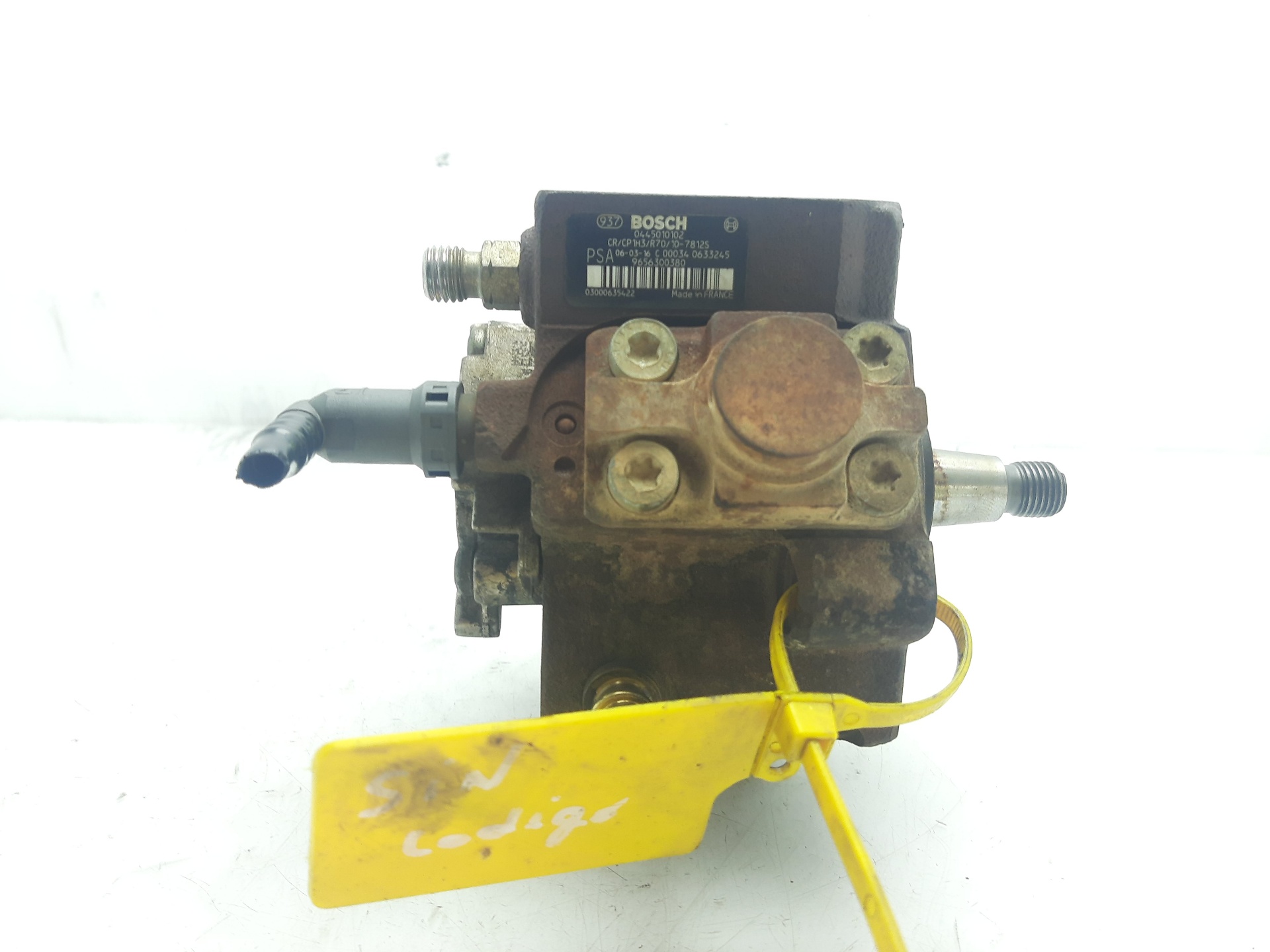 CITROËN C4 1 generation (2004-2011) High Pressure Fuel Pump 9656300380 22329544